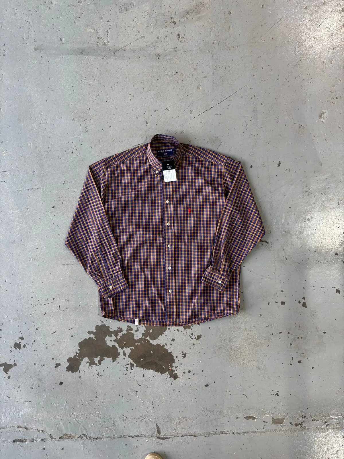 Ralph Lauren Polo Sport Plaid Long Sleeve Shirt