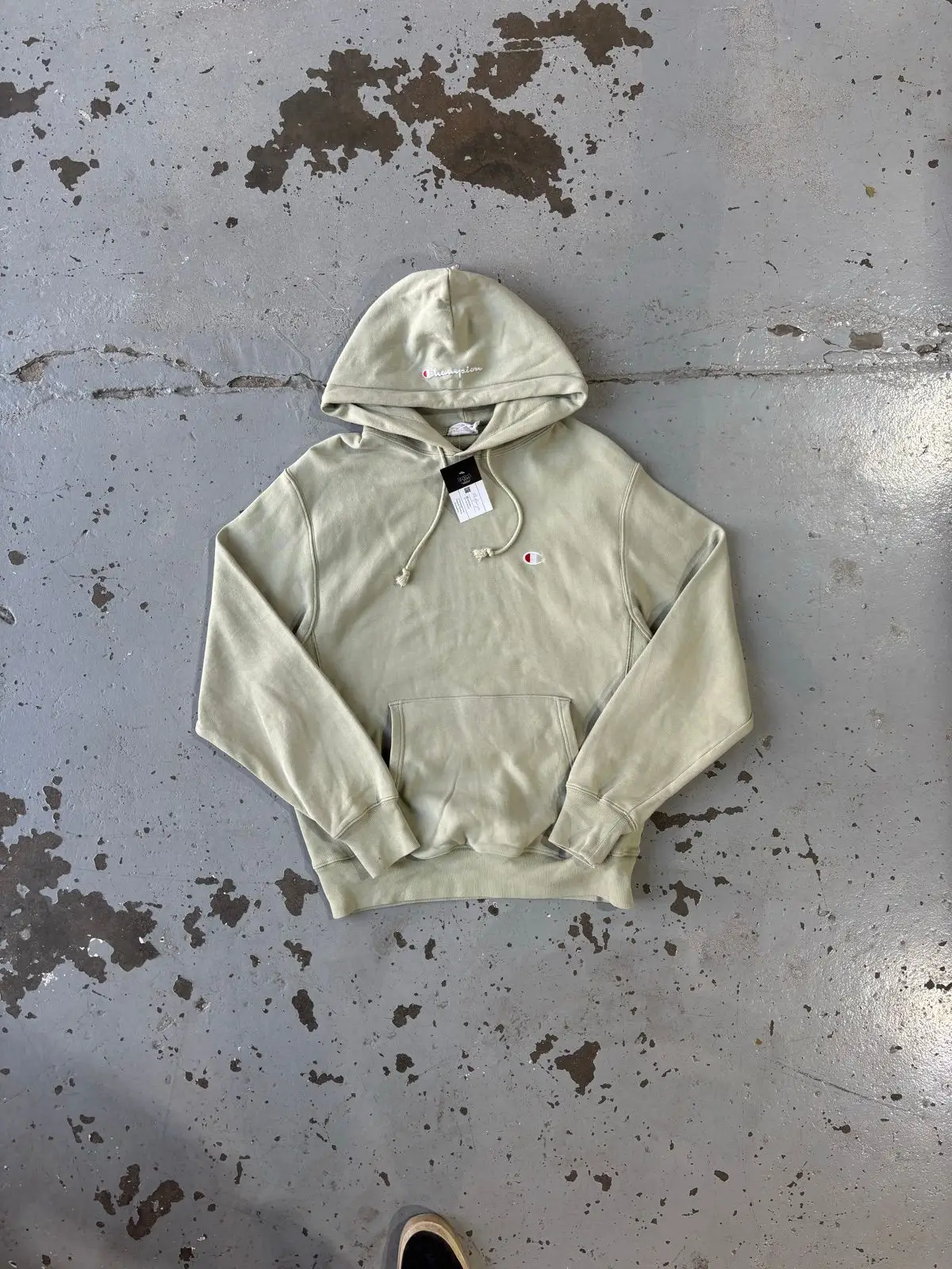 Champion Sage Green Hoodie