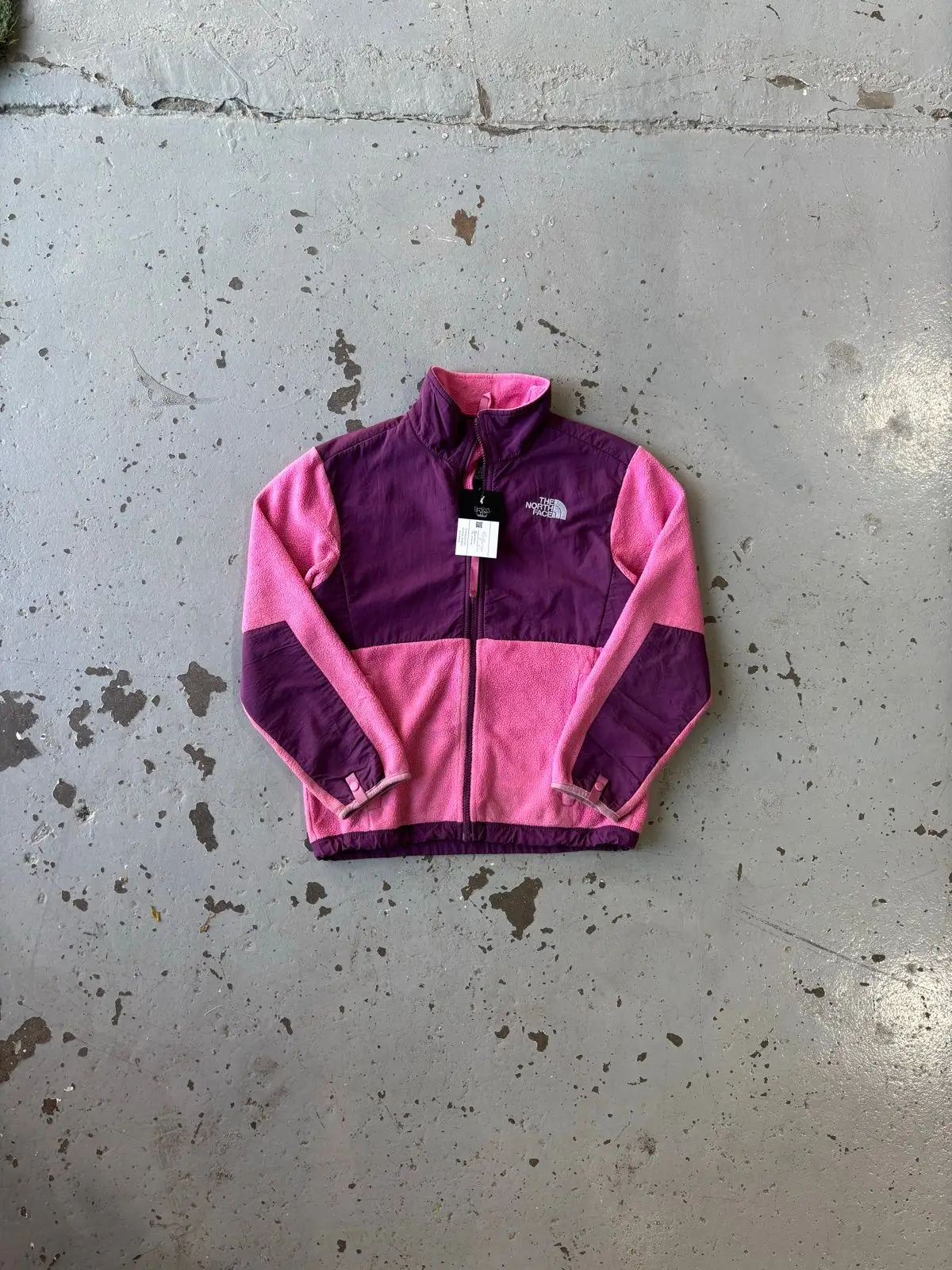The North Face Pink and Purple Fleece Jacket