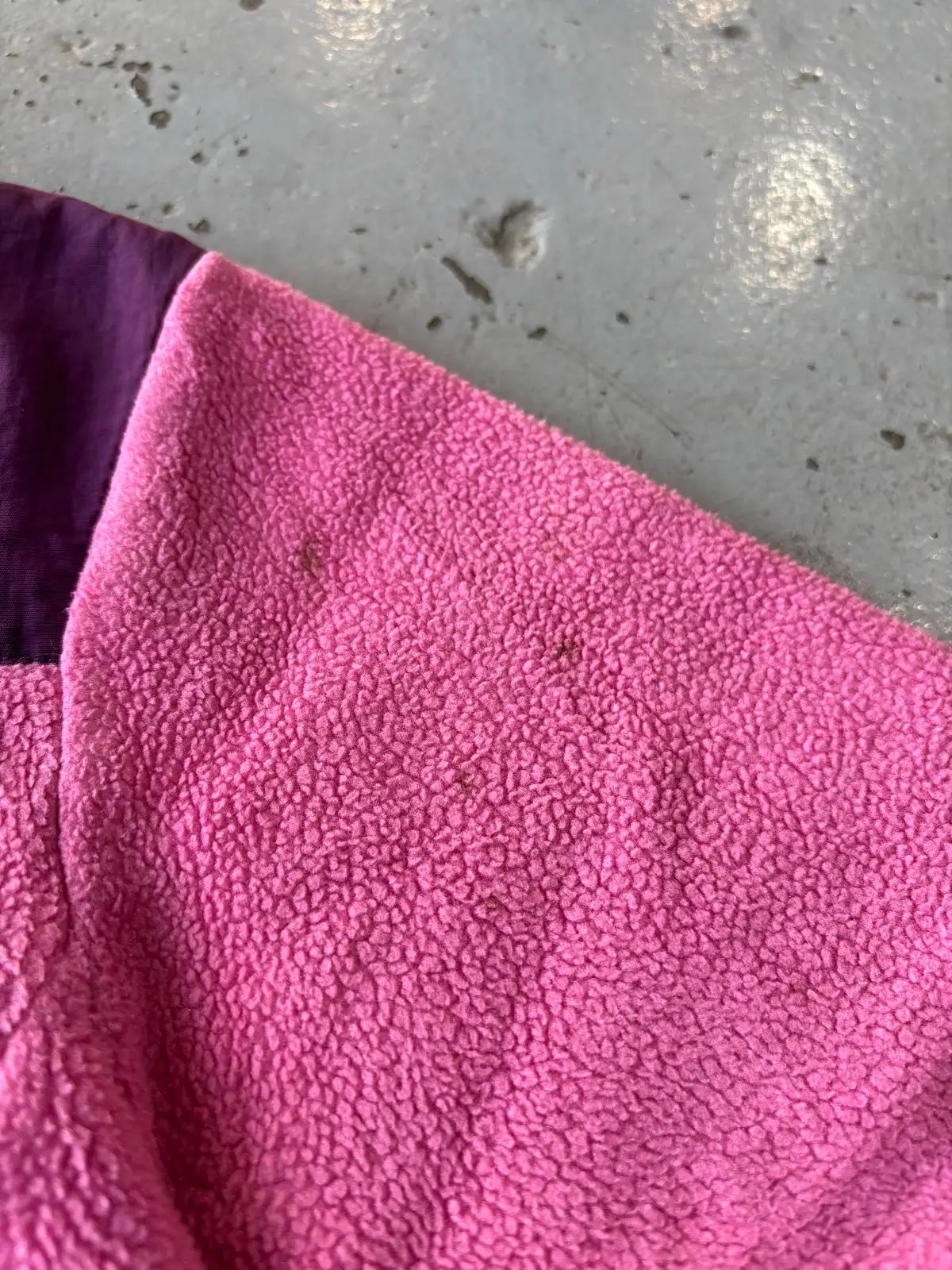The North Face Pink and Purple Fleece Jacket