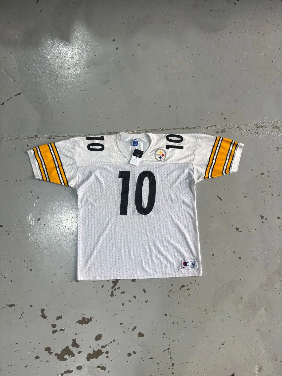 Champion Pittsburgh Steelers Jersey White Number 10