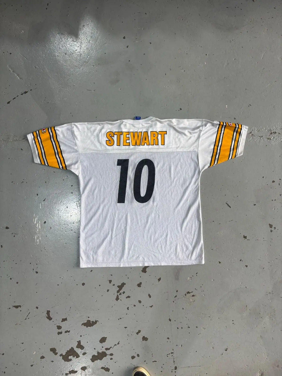 Champion Pittsburgh Steelers Jersey White Number 10