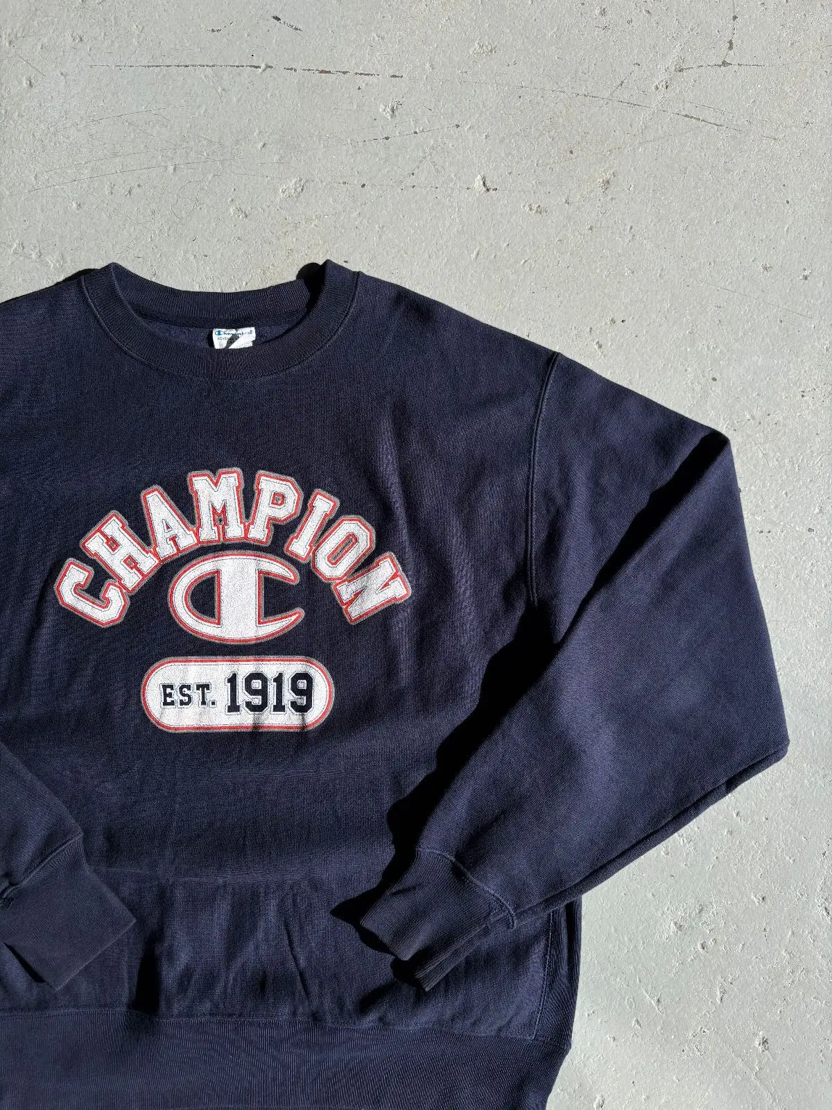 Champion Est. 1919 Navy Crewneck Sweatshirt