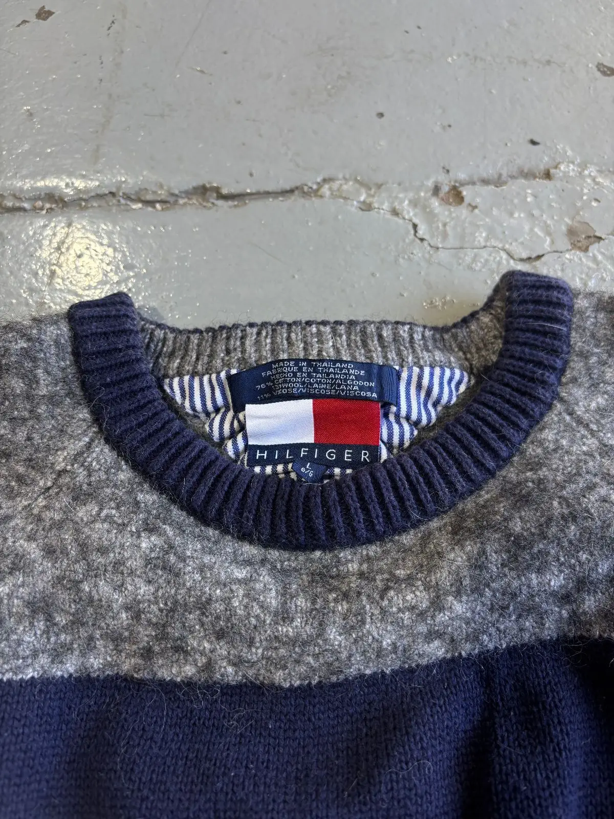 Tommy Hilfiger Striped Knit Sweater