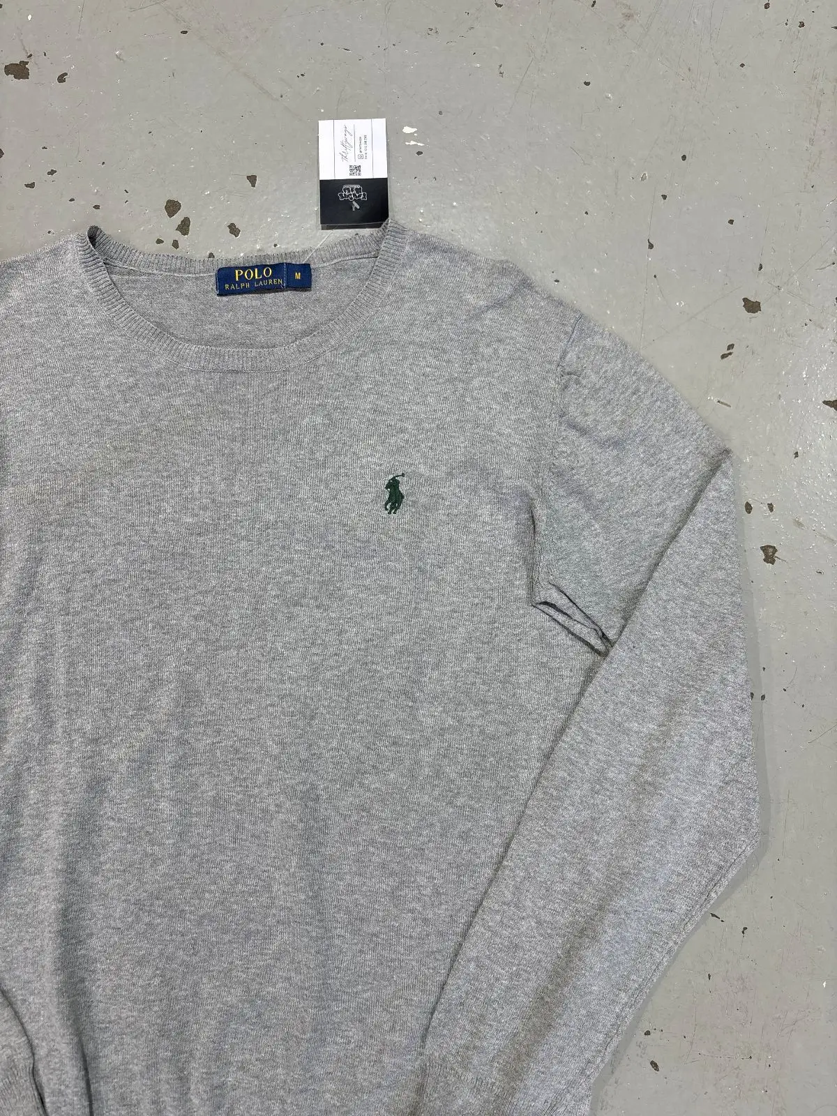 Polo Ralph Lauren Grey Crewneck Sweater Size M