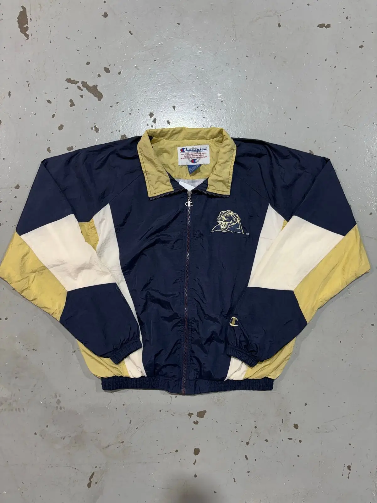 Champion Colorblock Nylon Windbreaker Jacket