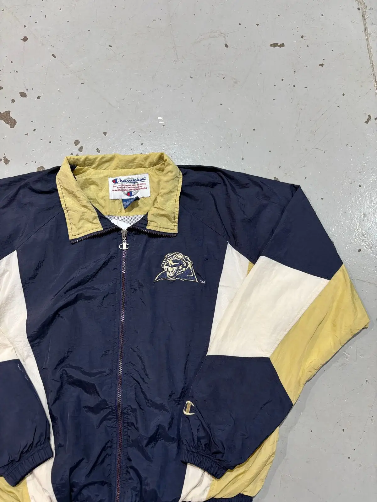 Champion Colorblock Nylon Windbreaker Jacket