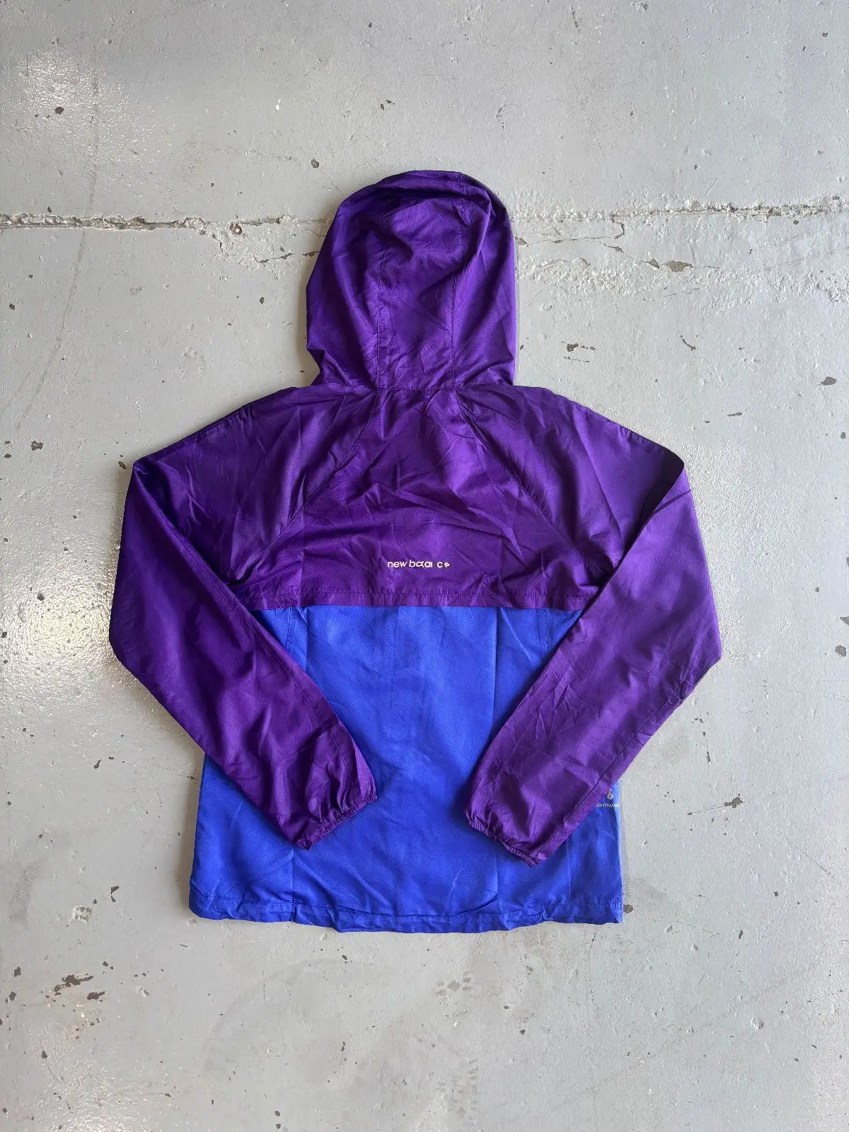 New Balance Purple and Blue Windbreaker Jacket