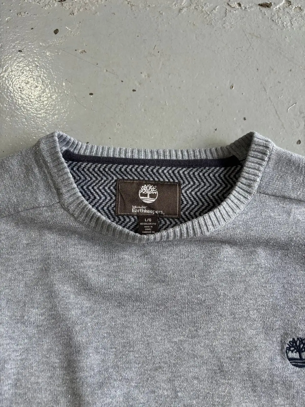 Timberland Grey Crewneck Sweater
