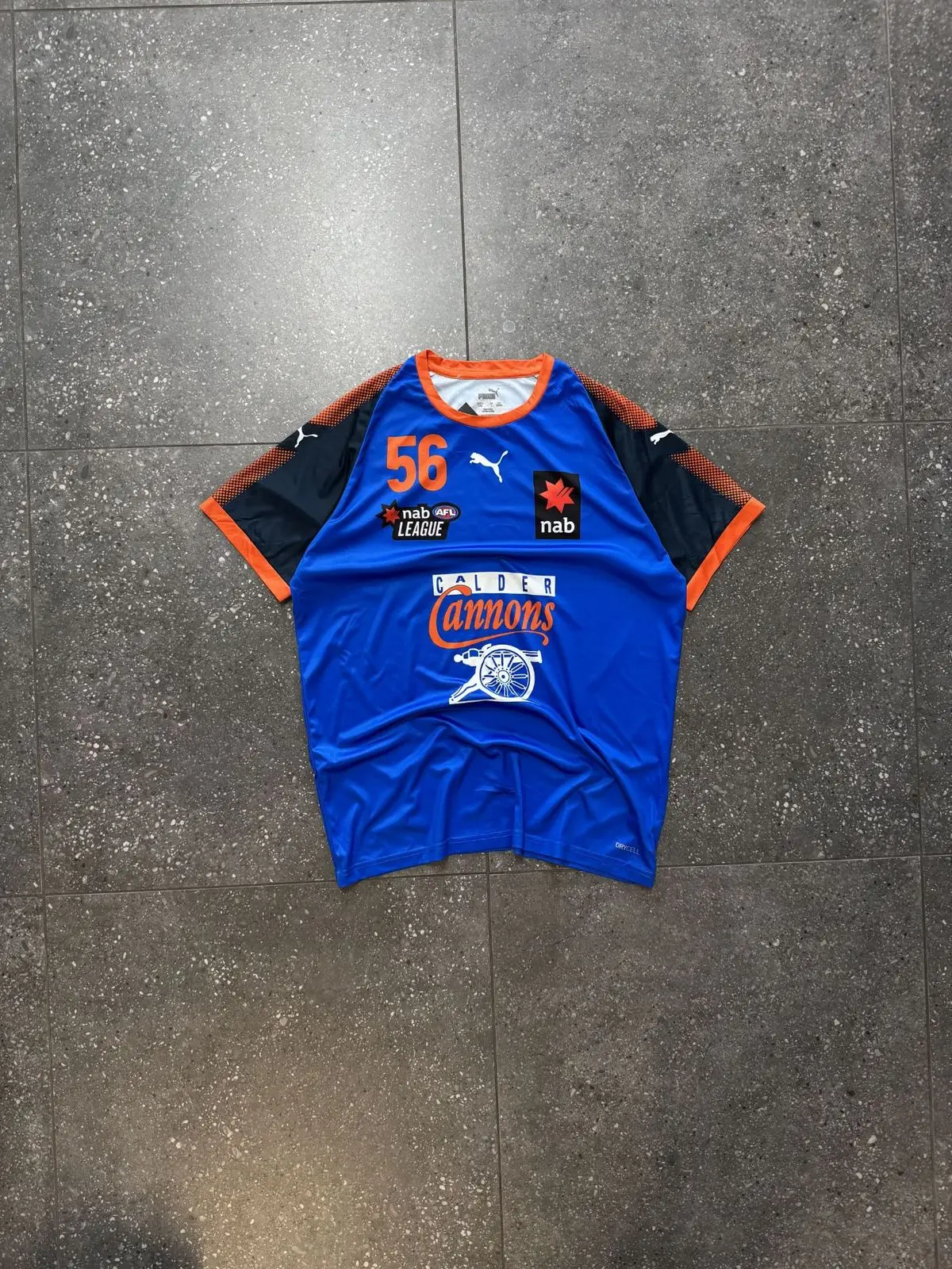 Puma Calder Cannons AFL NAB League Training Jersey Blue