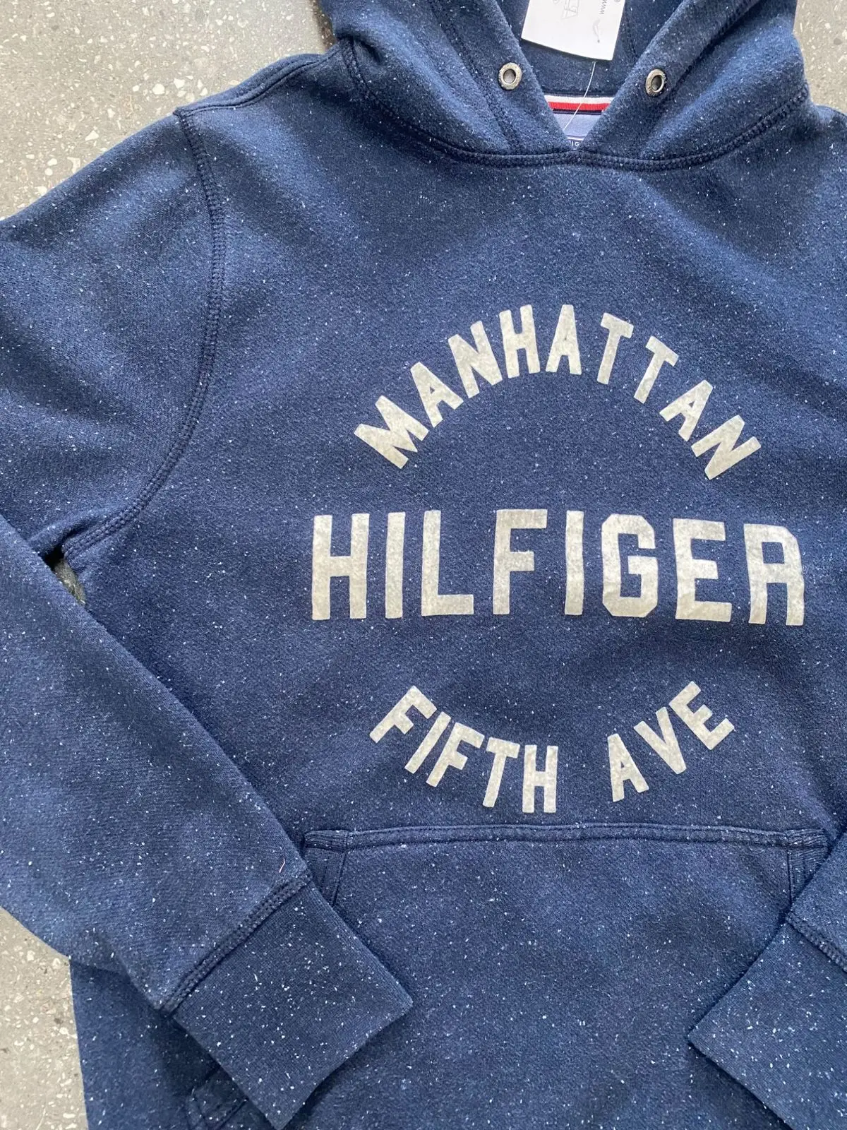 Tommy Hilfiger Manhattan Fifth Ave Navy Hoodie