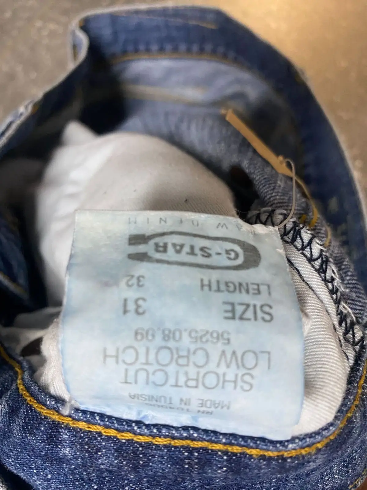 G-Star RAW 5625 Blue Denim Jeans