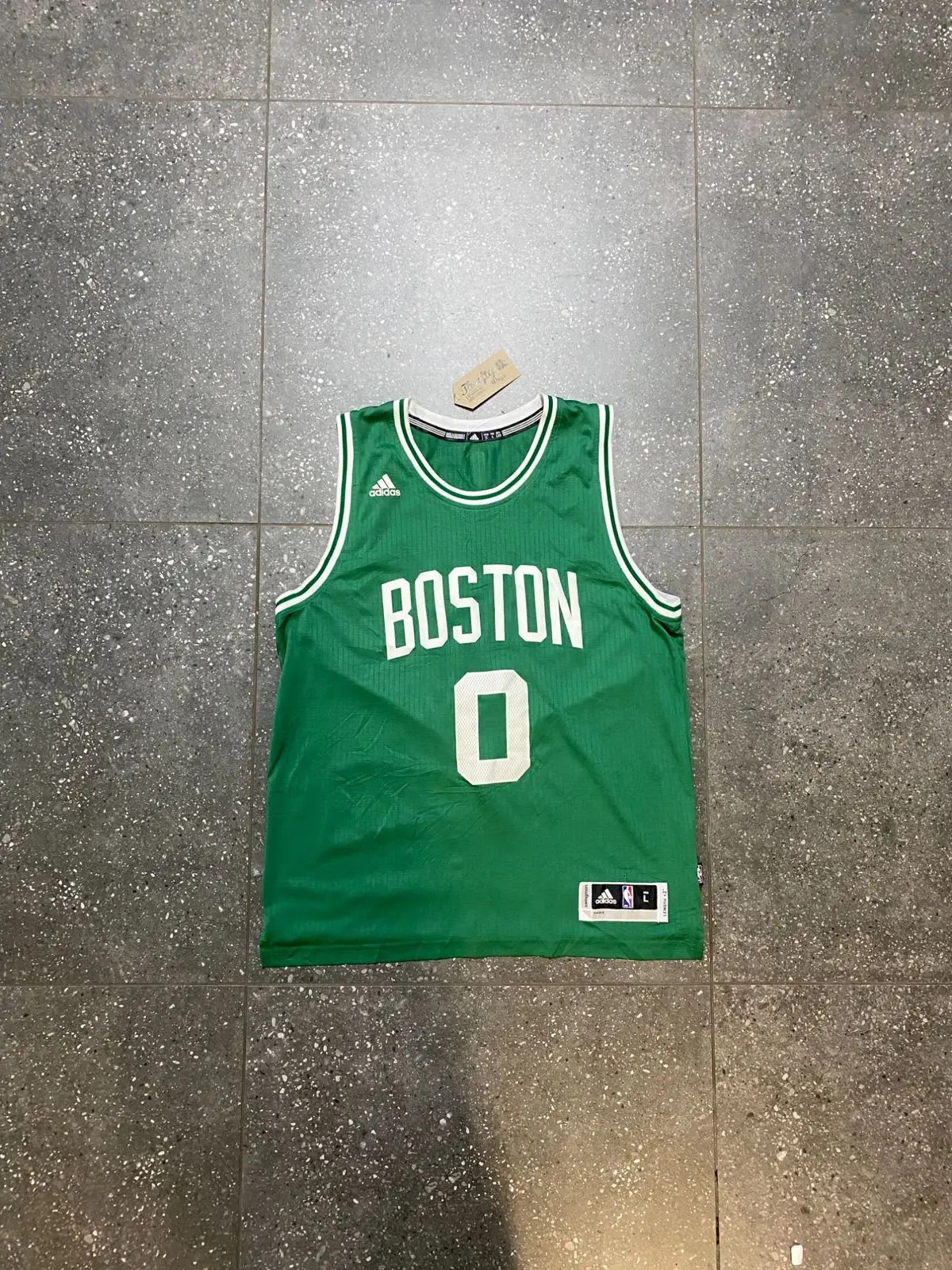 Adidas Boston Celtics Basketball Jersey Green