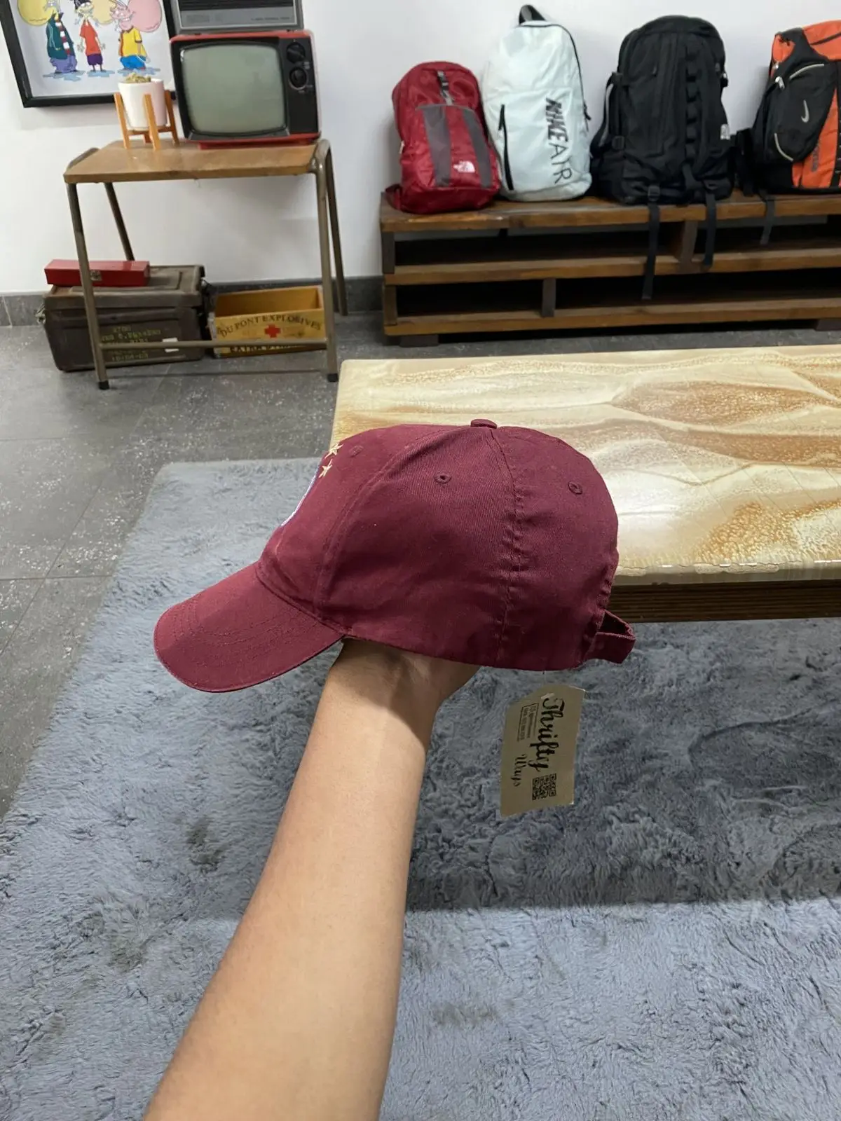 FC Bayern München Maroon Baseball Cap
