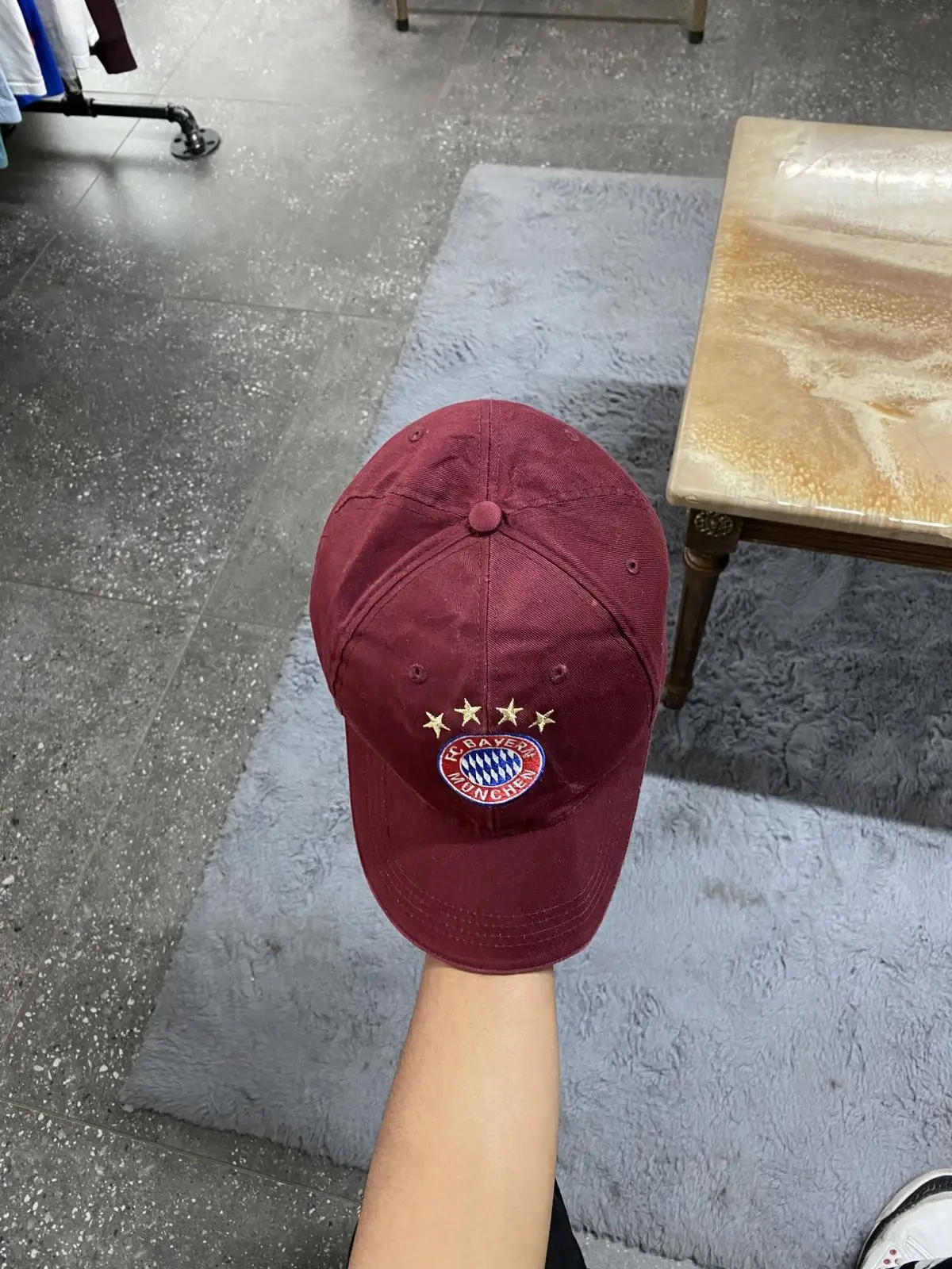 FC Bayern München Maroon Baseball Cap
