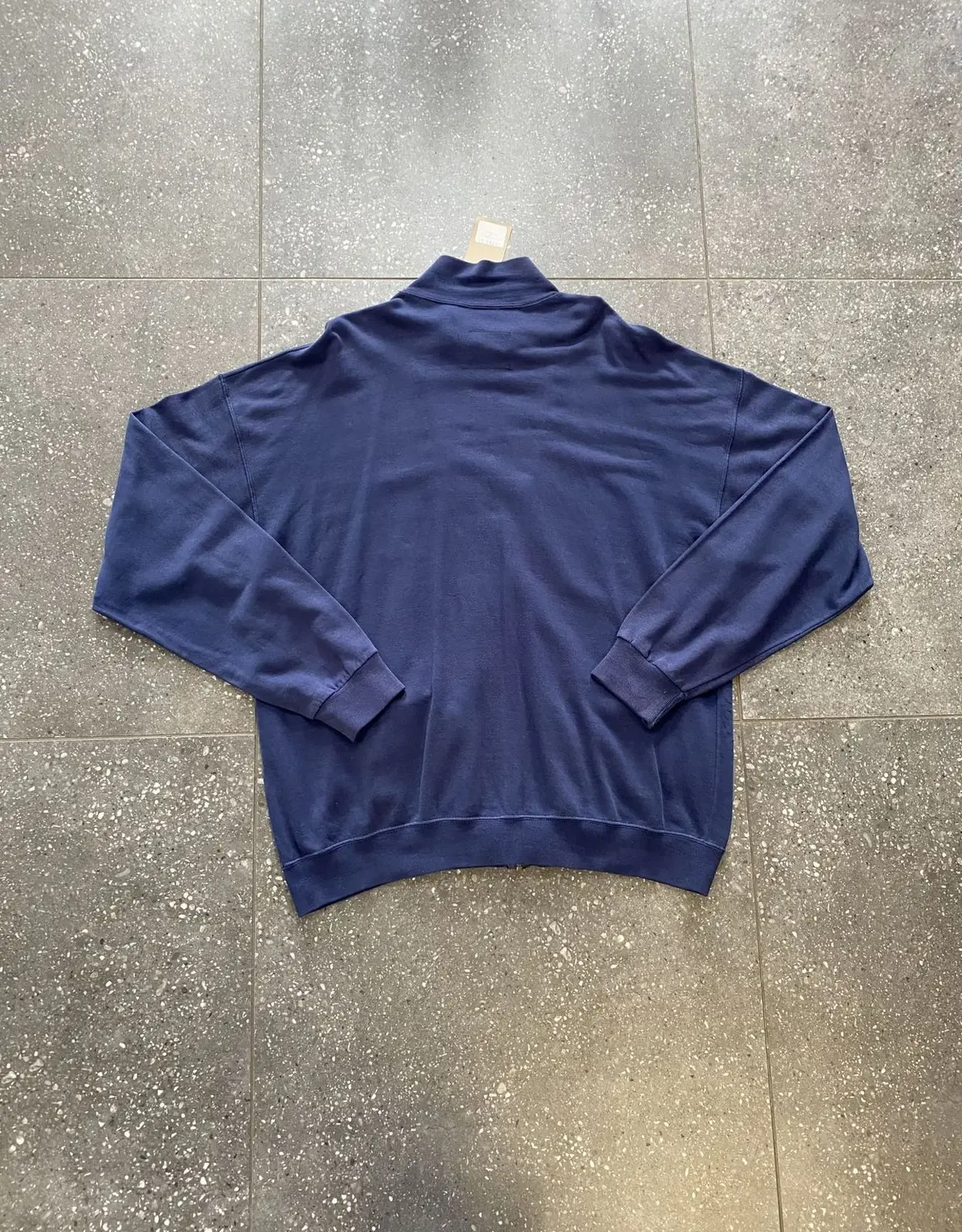 Champion Navy Zip-Up Sweatshirt