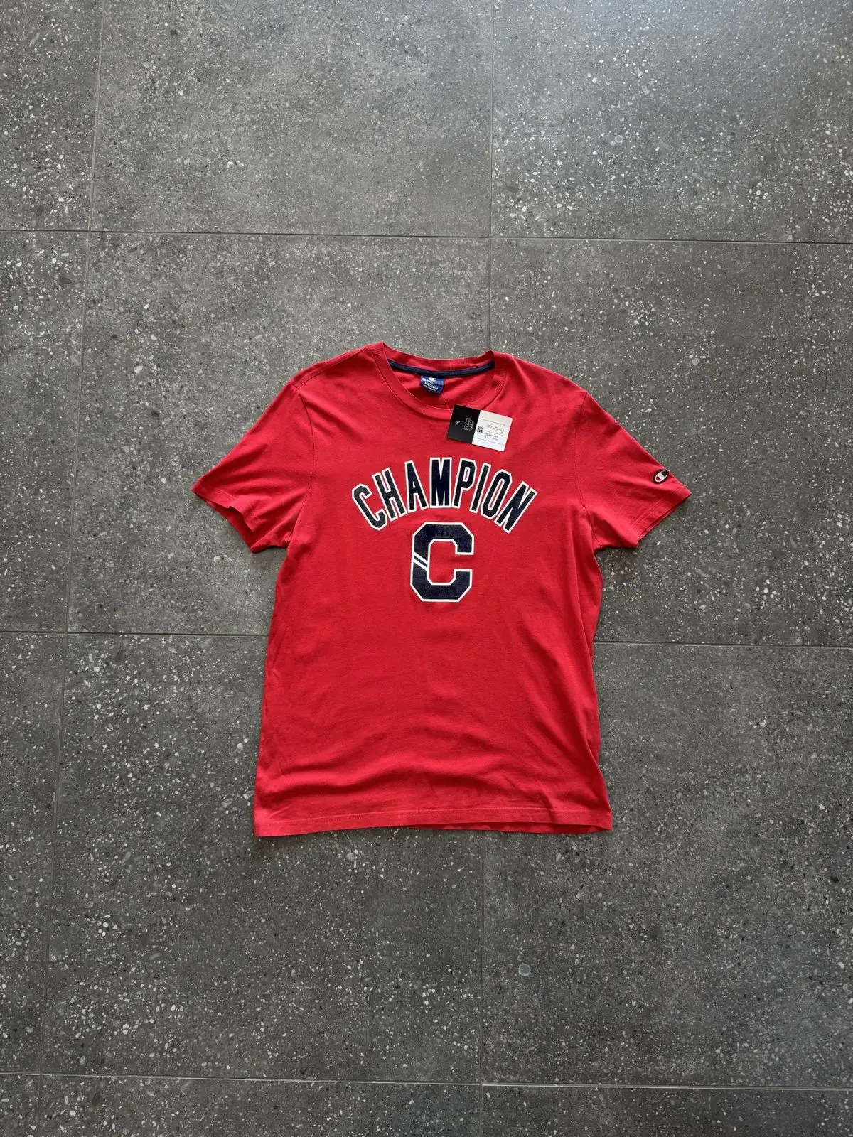 Champion Red Graphic Tee