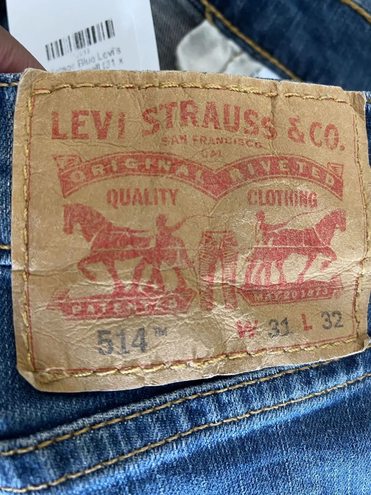 Levi's Blue Denim Jeans