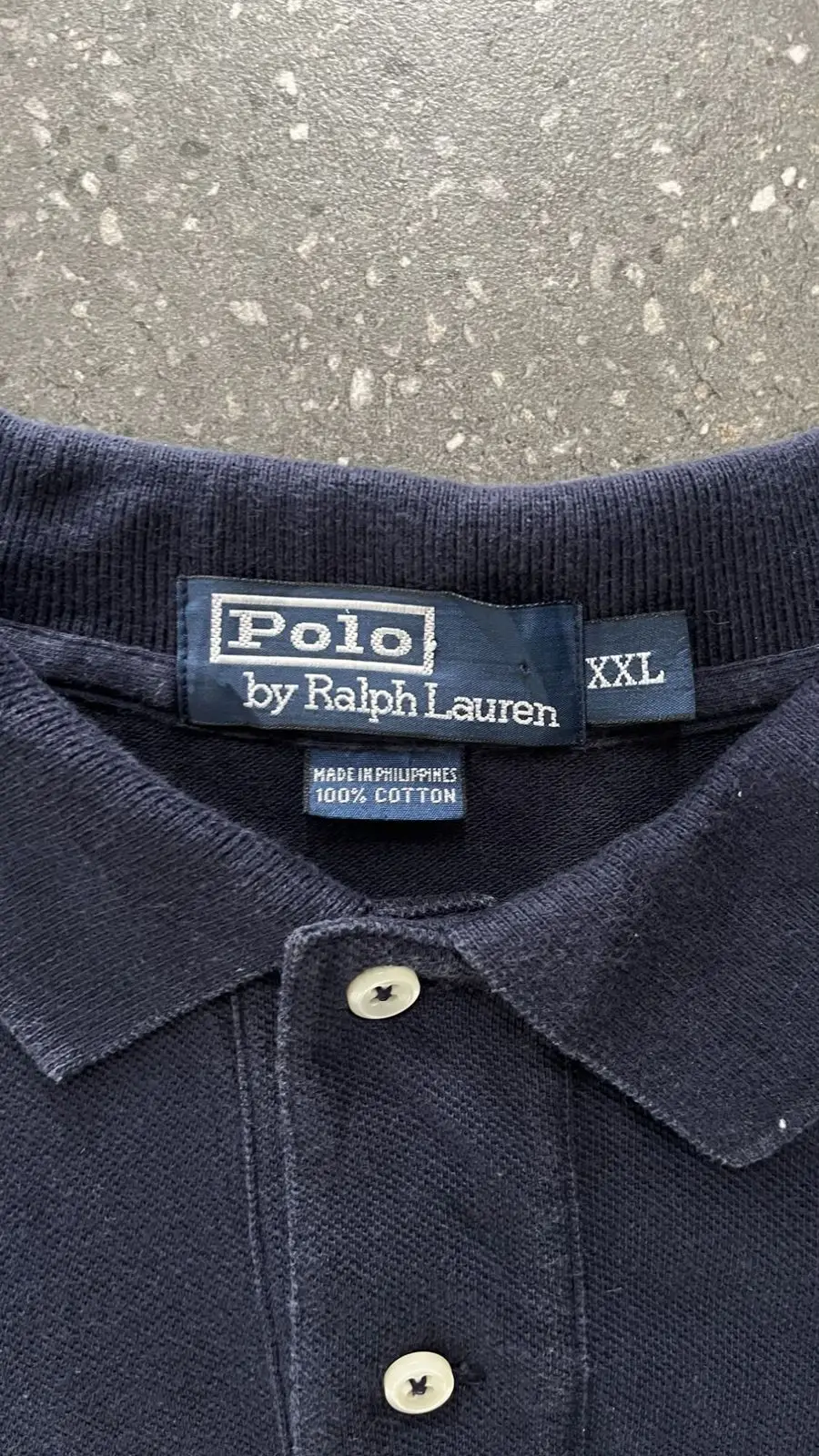 Ralph Lauren Long-Sleeve Navy Polo Shirt XXL