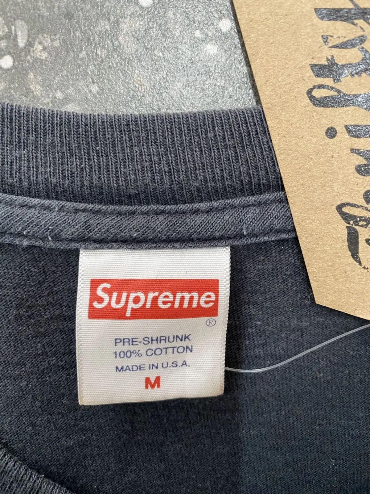 Supreme Monks Graphic T-Shirt Black
