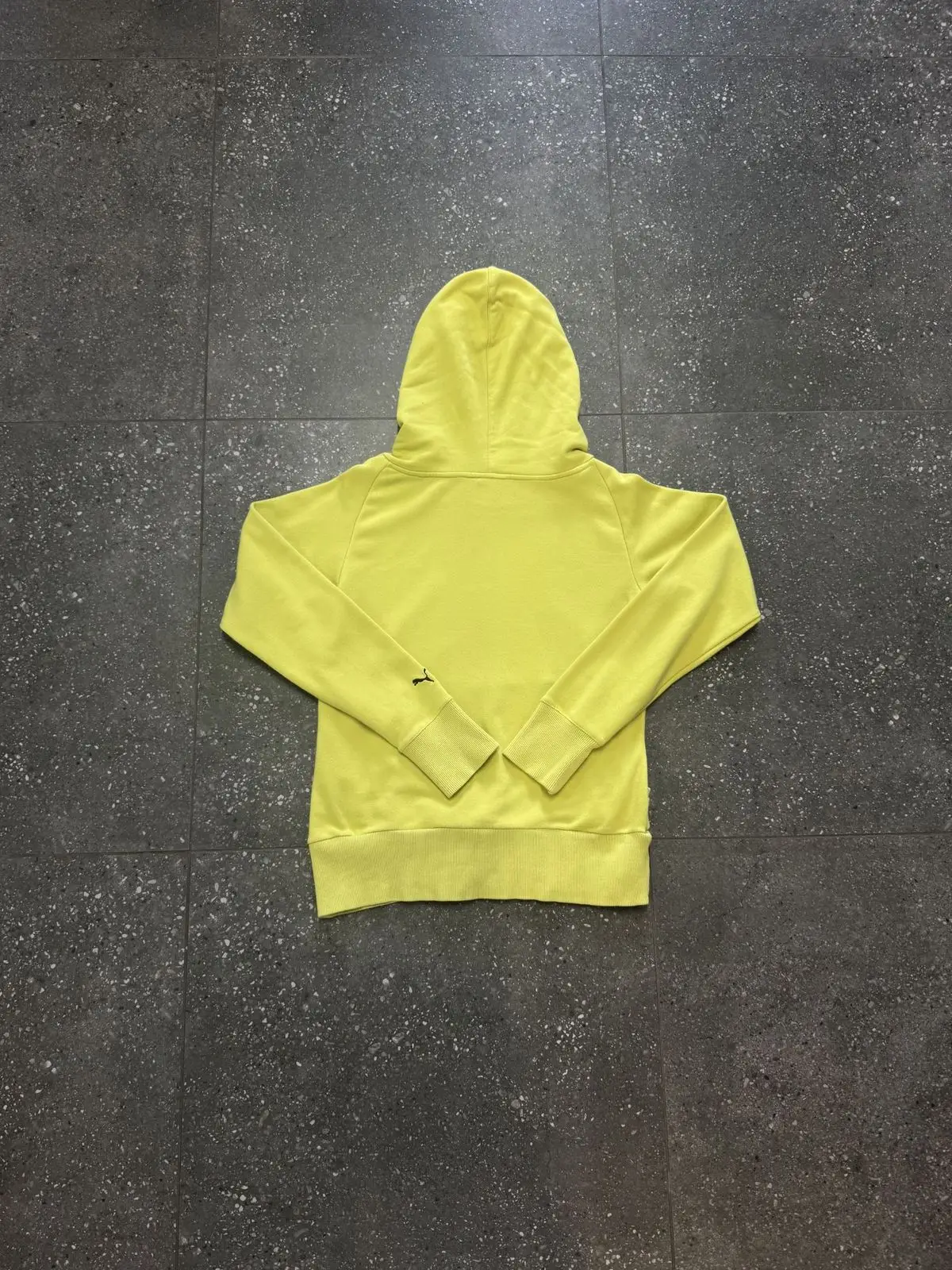 Puma Yellow Logo Hoodie
