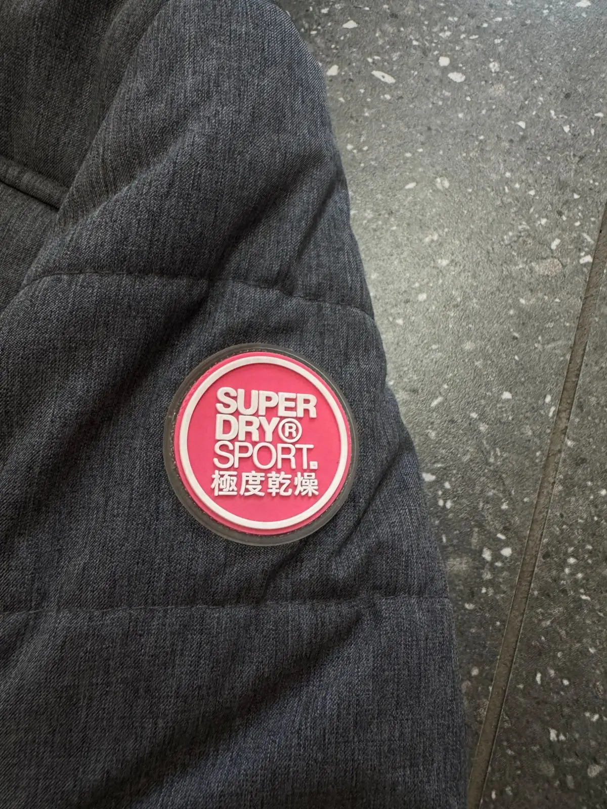 Superdry Grey Toggle Winter Jacket