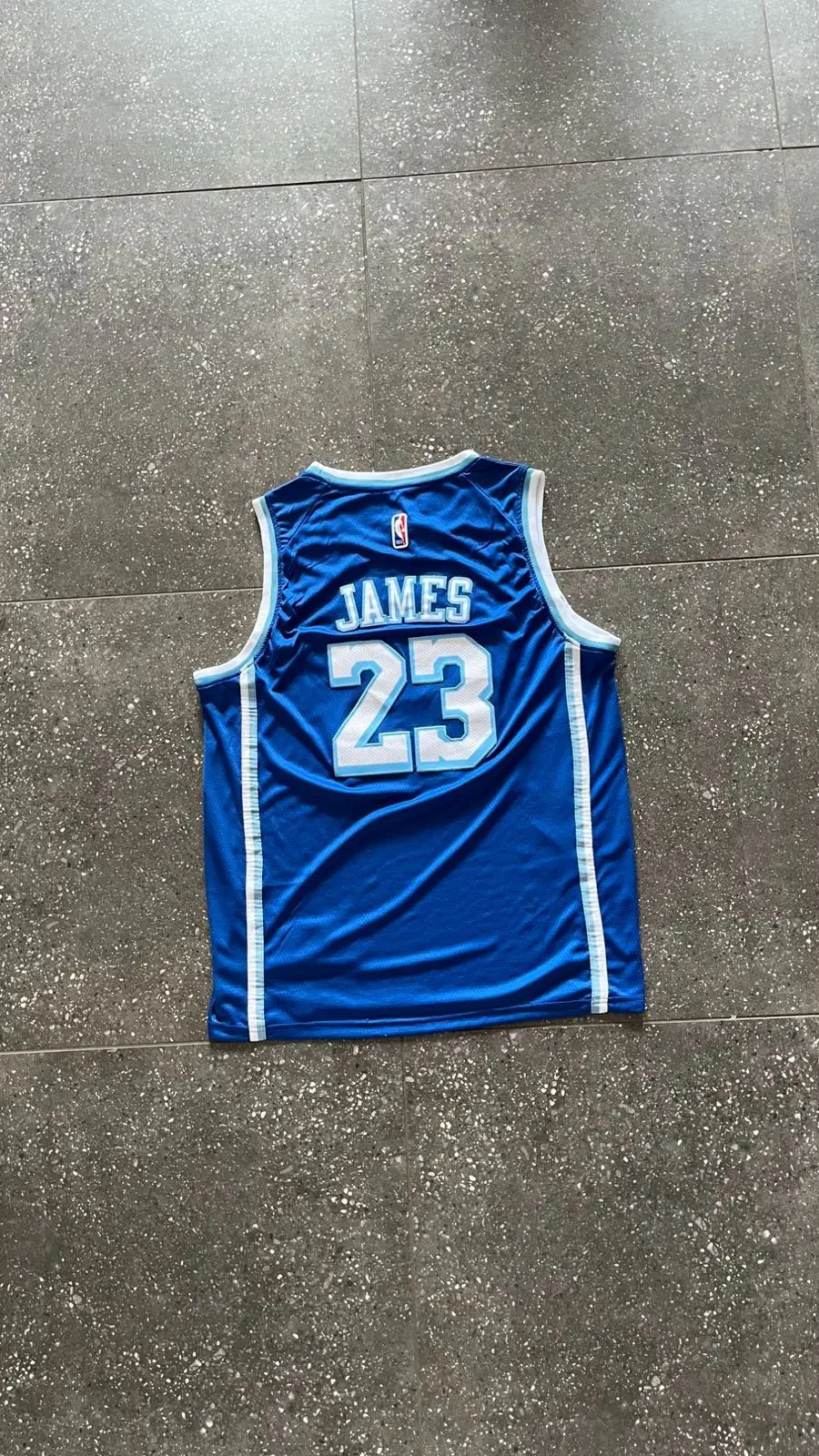 Nike Crenshaw 23 Basketball Jersey Blue