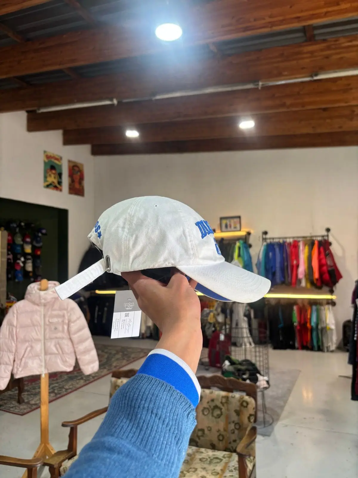 Dickies Authentic Blue and White Cap