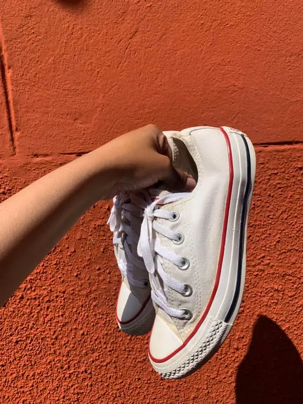 White Converse