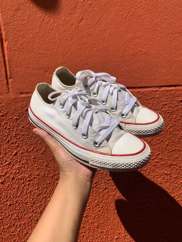 White Converse