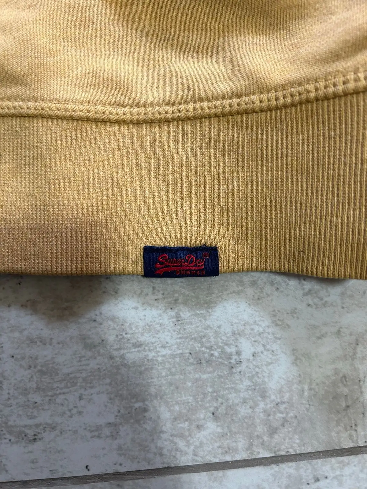 Superdry Yellow Crewneck Sweatshirt