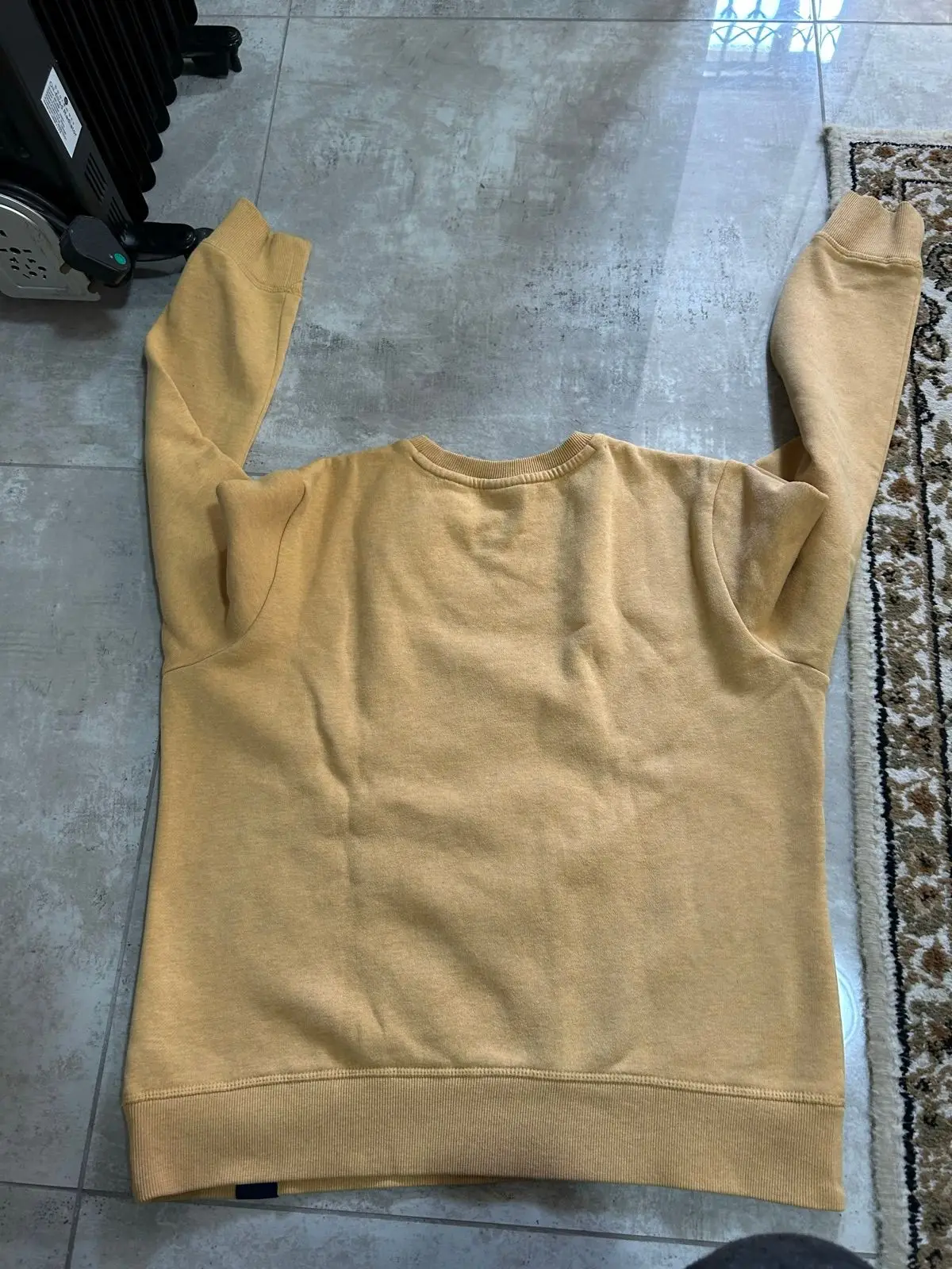 Superdry Yellow Crewneck Sweatshirt