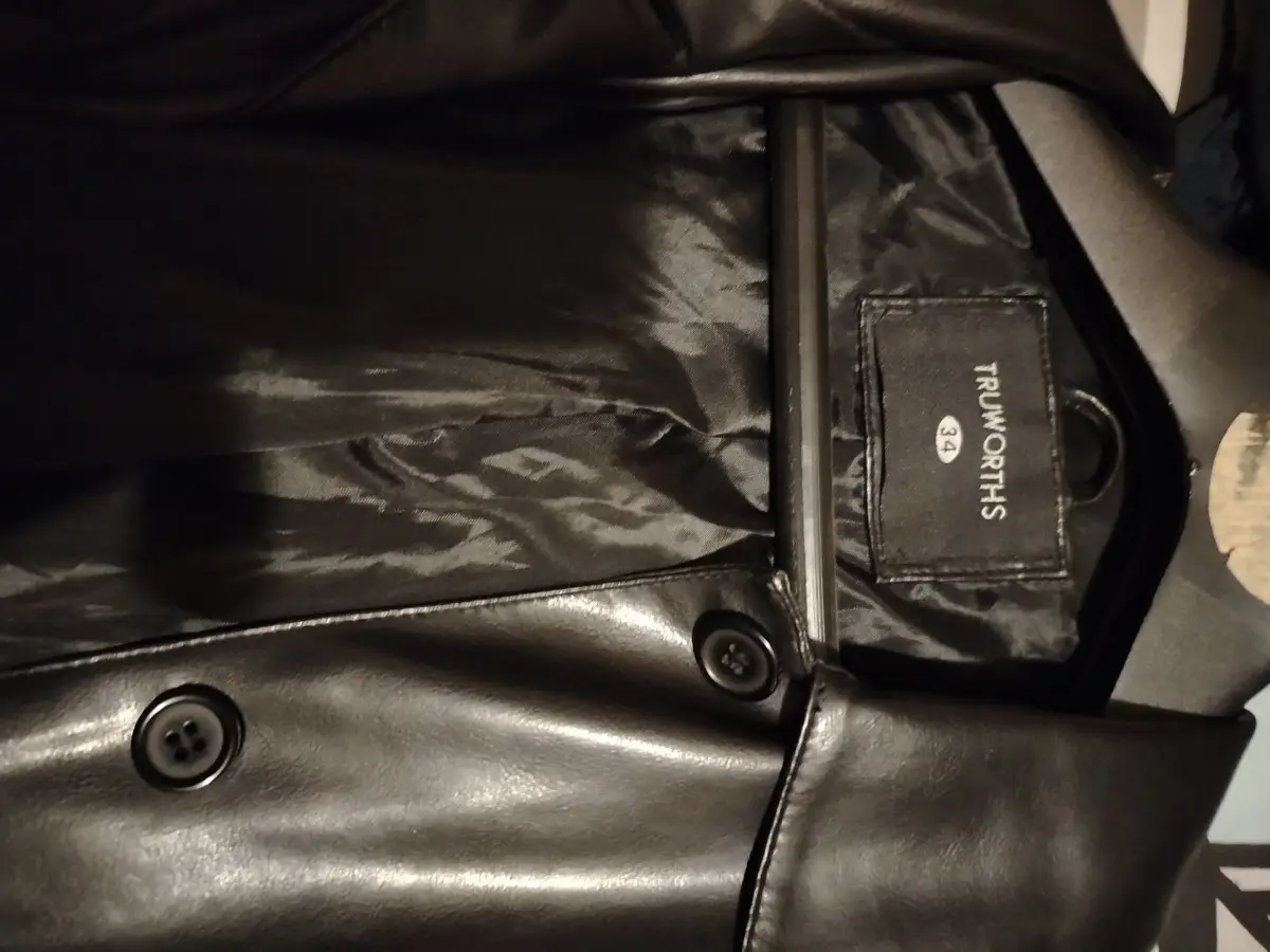 Truworths Black Long Coat