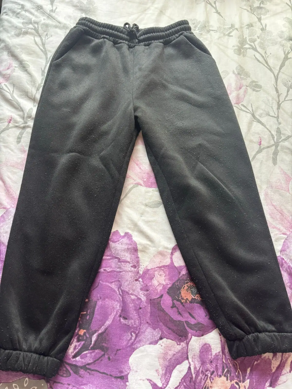 Shein Red Joggers