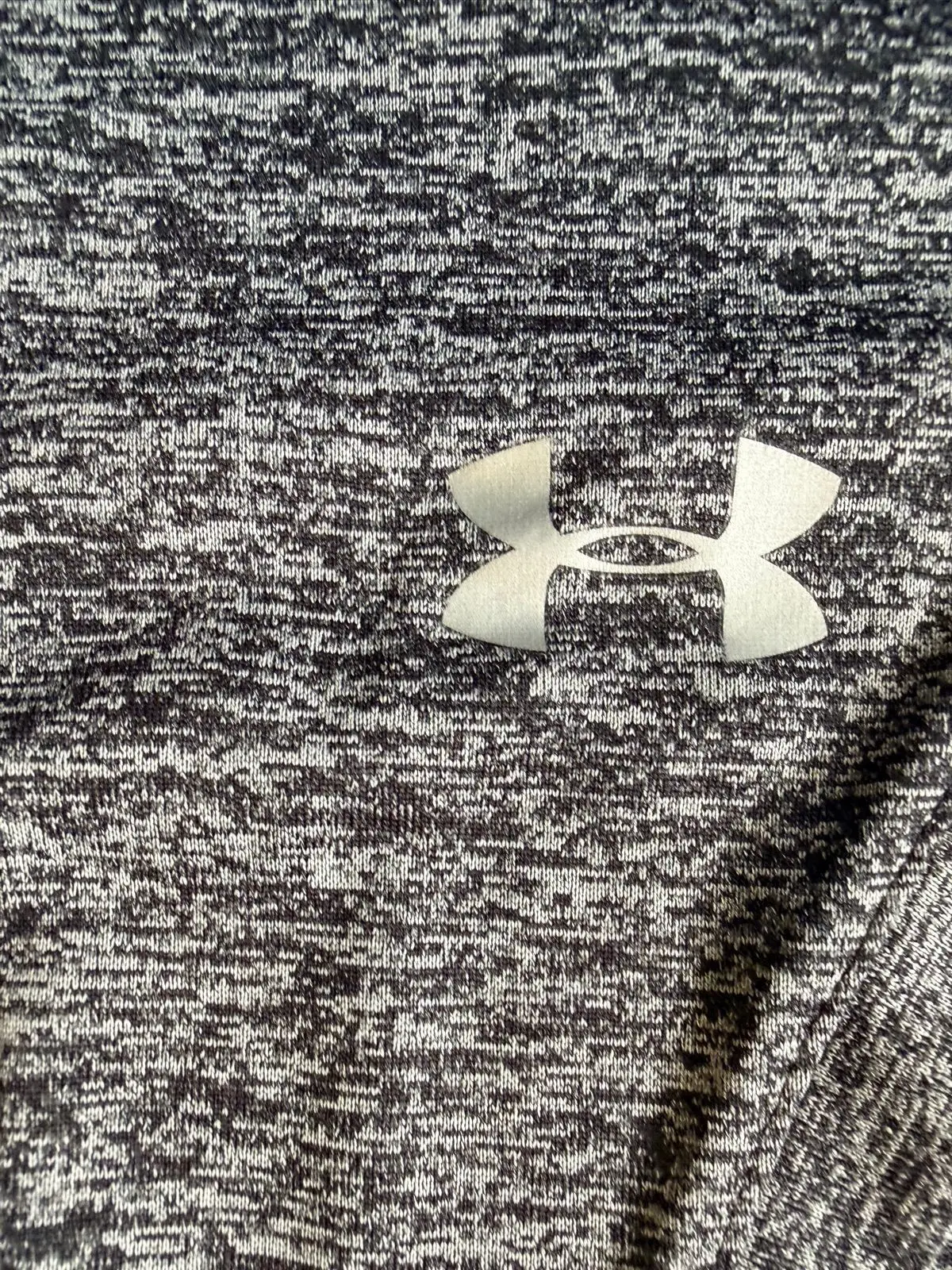Under Armour Grey Marled V-Neck Activewear T-Shirt