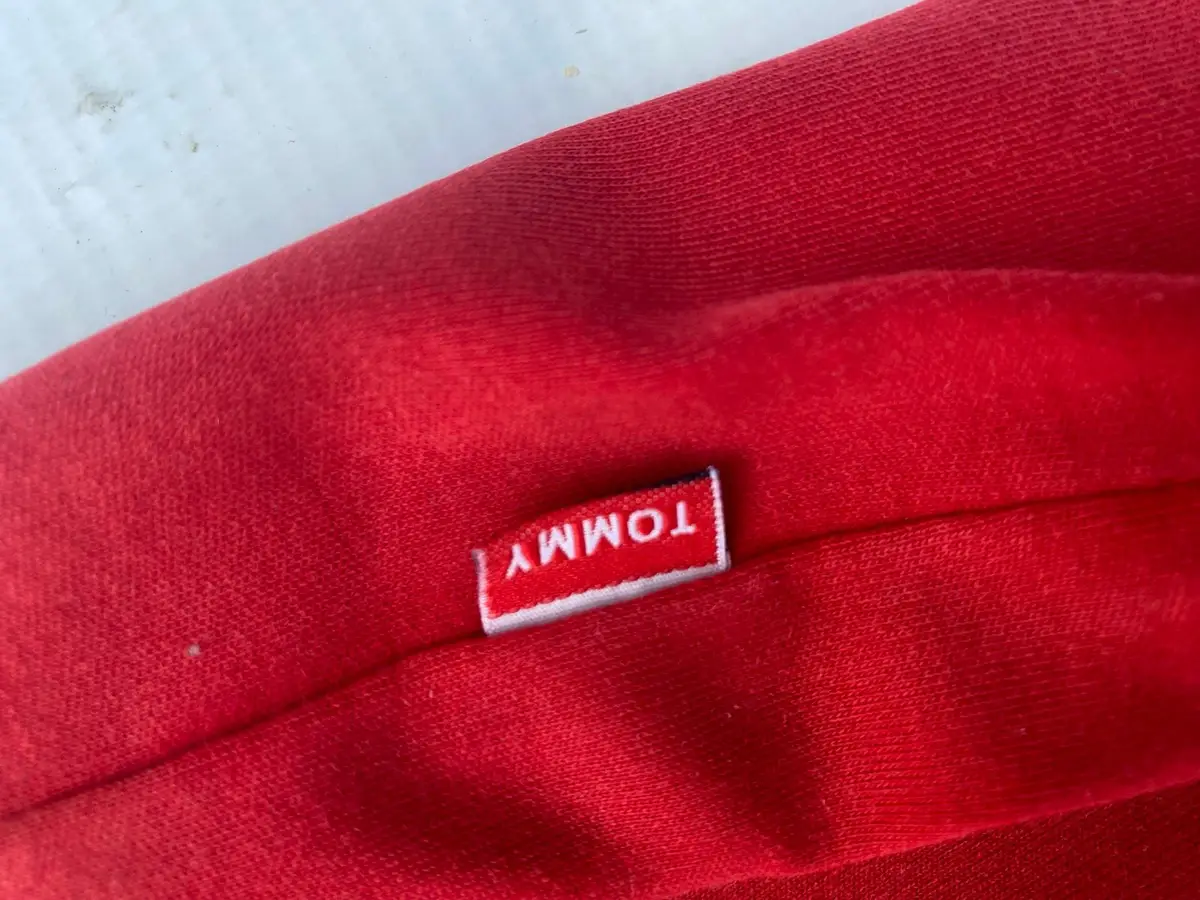Tommy Hilfiger Red Polo Shirt