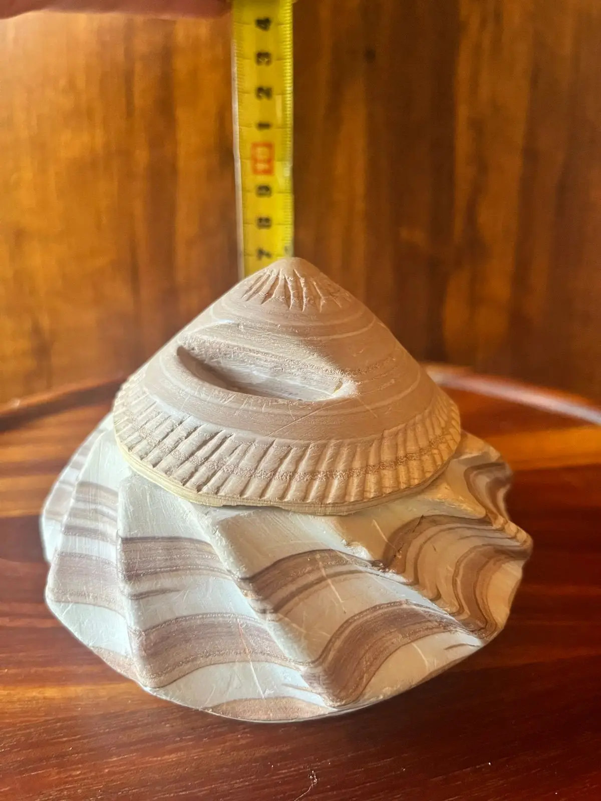 Hand Carved Stone Piggy Bank