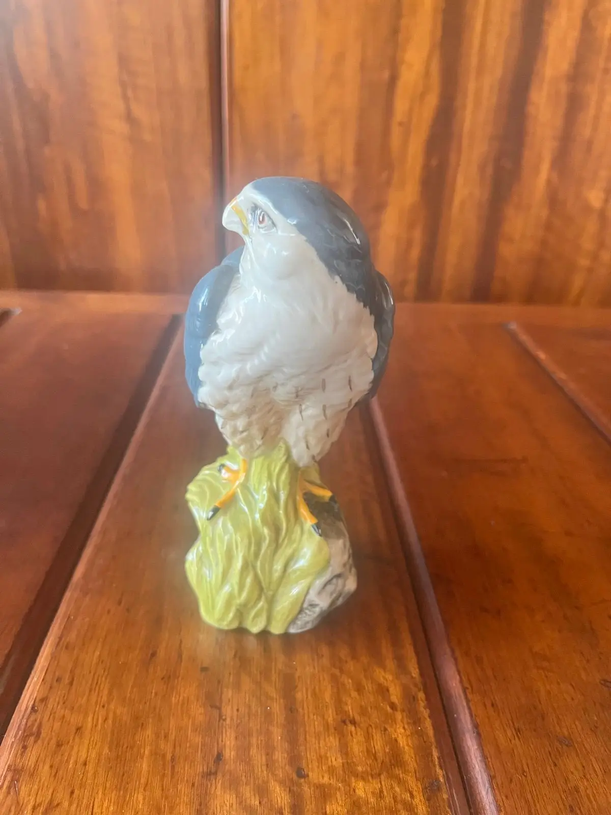 Ceramic Falcon Figurine