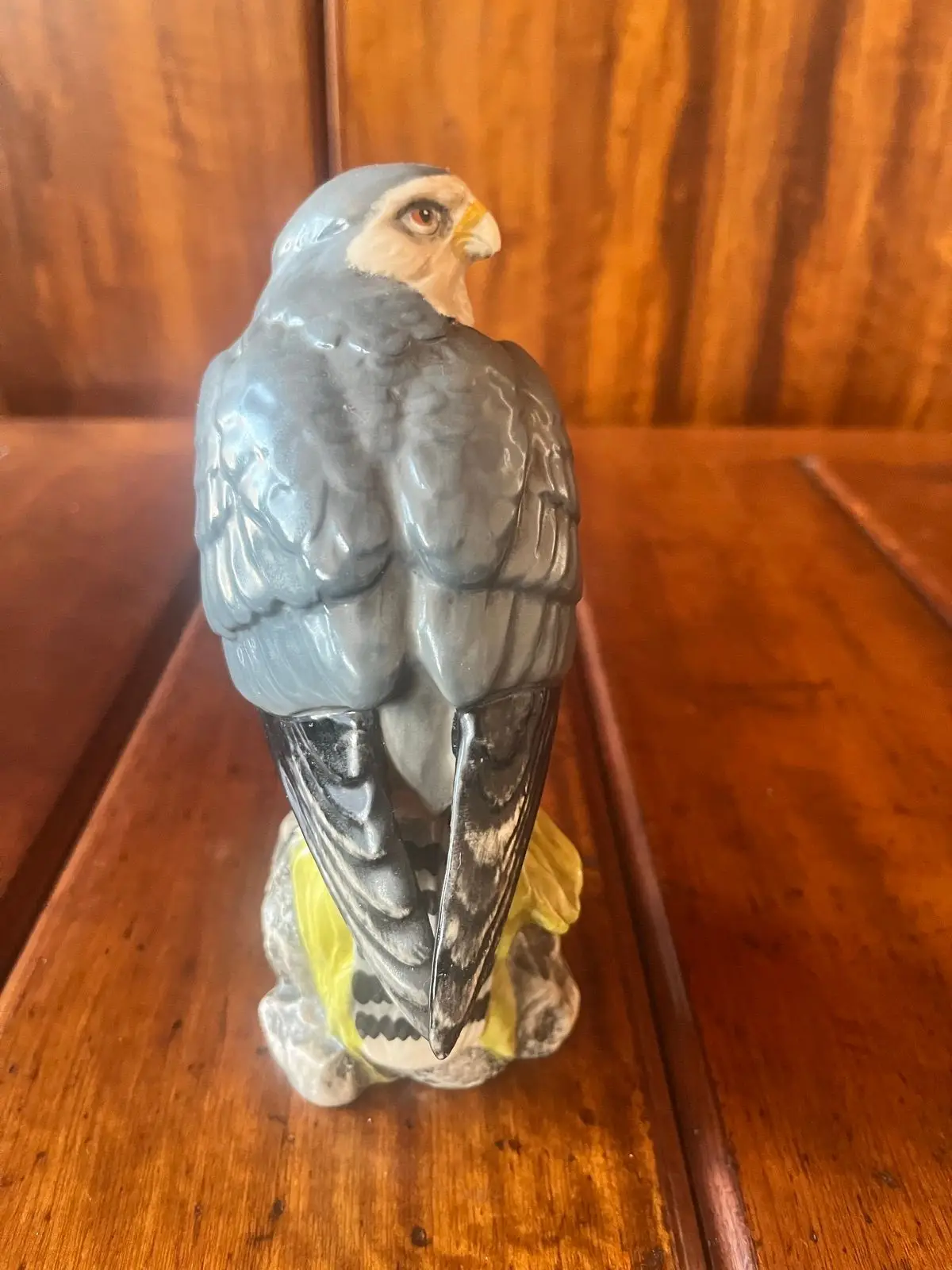 Ceramic Falcon Figurine