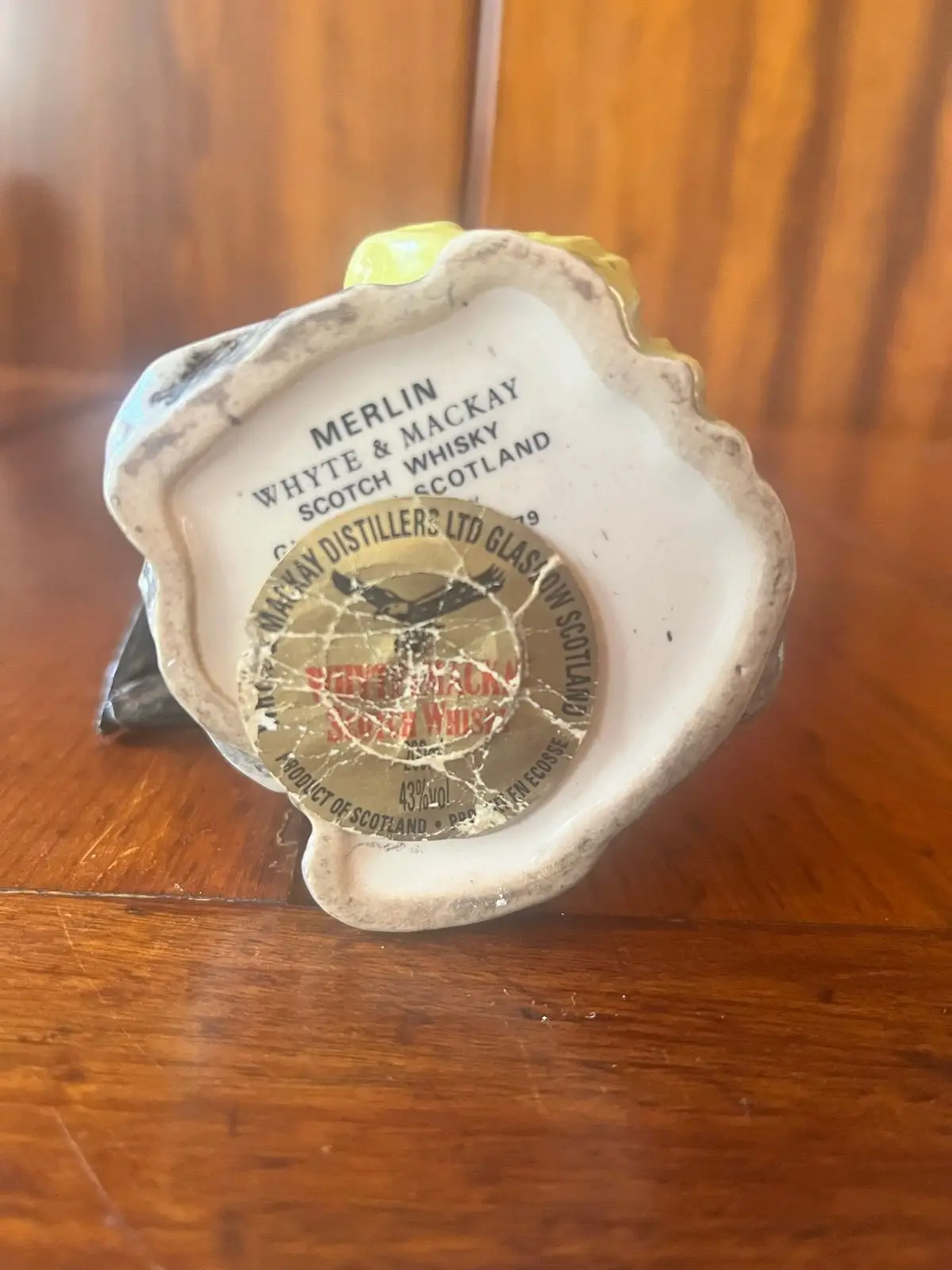 Ceramic Falcon Figurine
