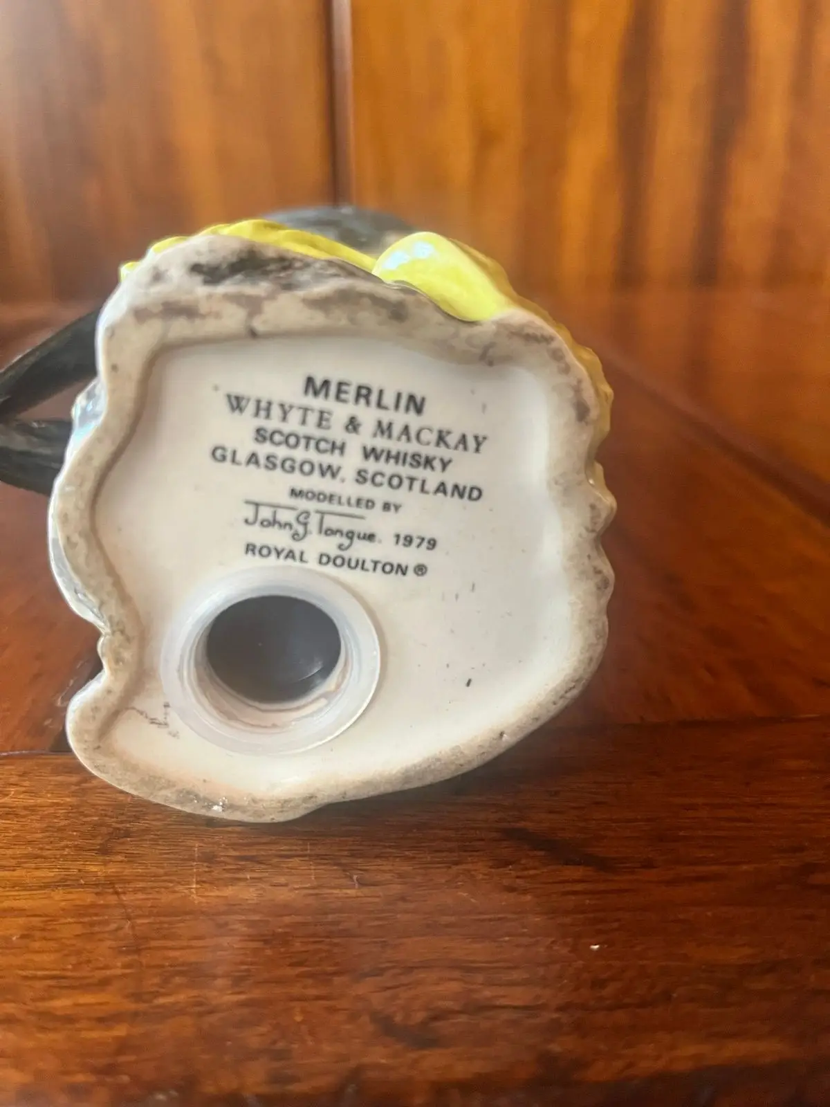 Ceramic Falcon Figurine