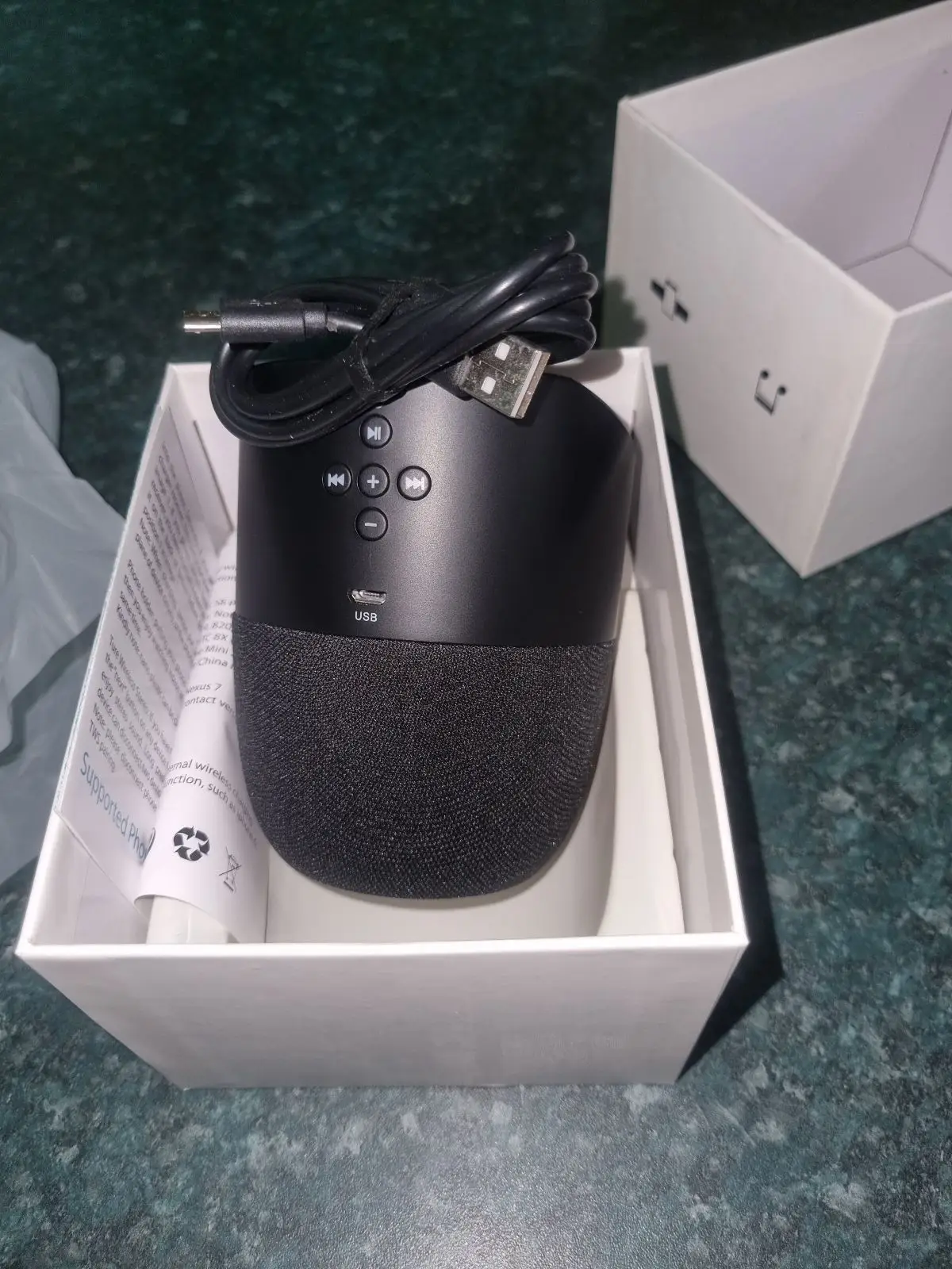 Wireless Bluetooth Speaker with Charging Cable