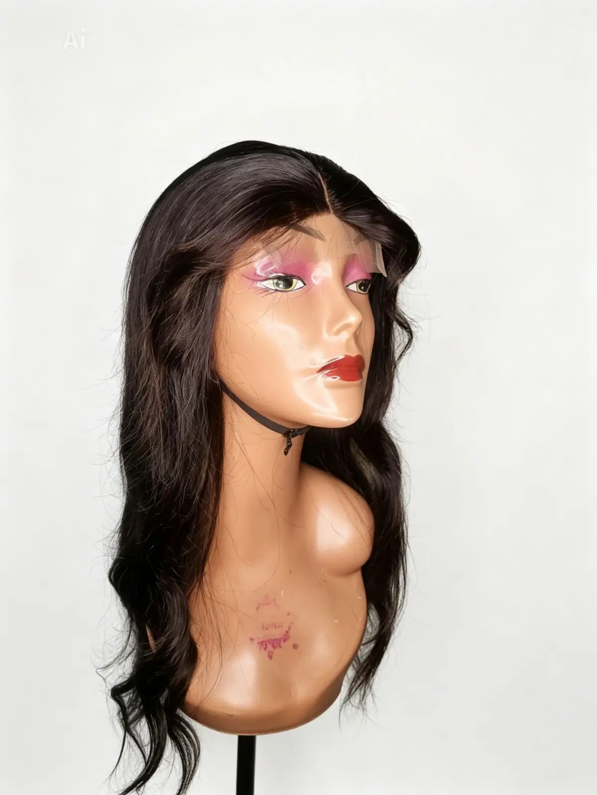 Long Black Lace Front Wig