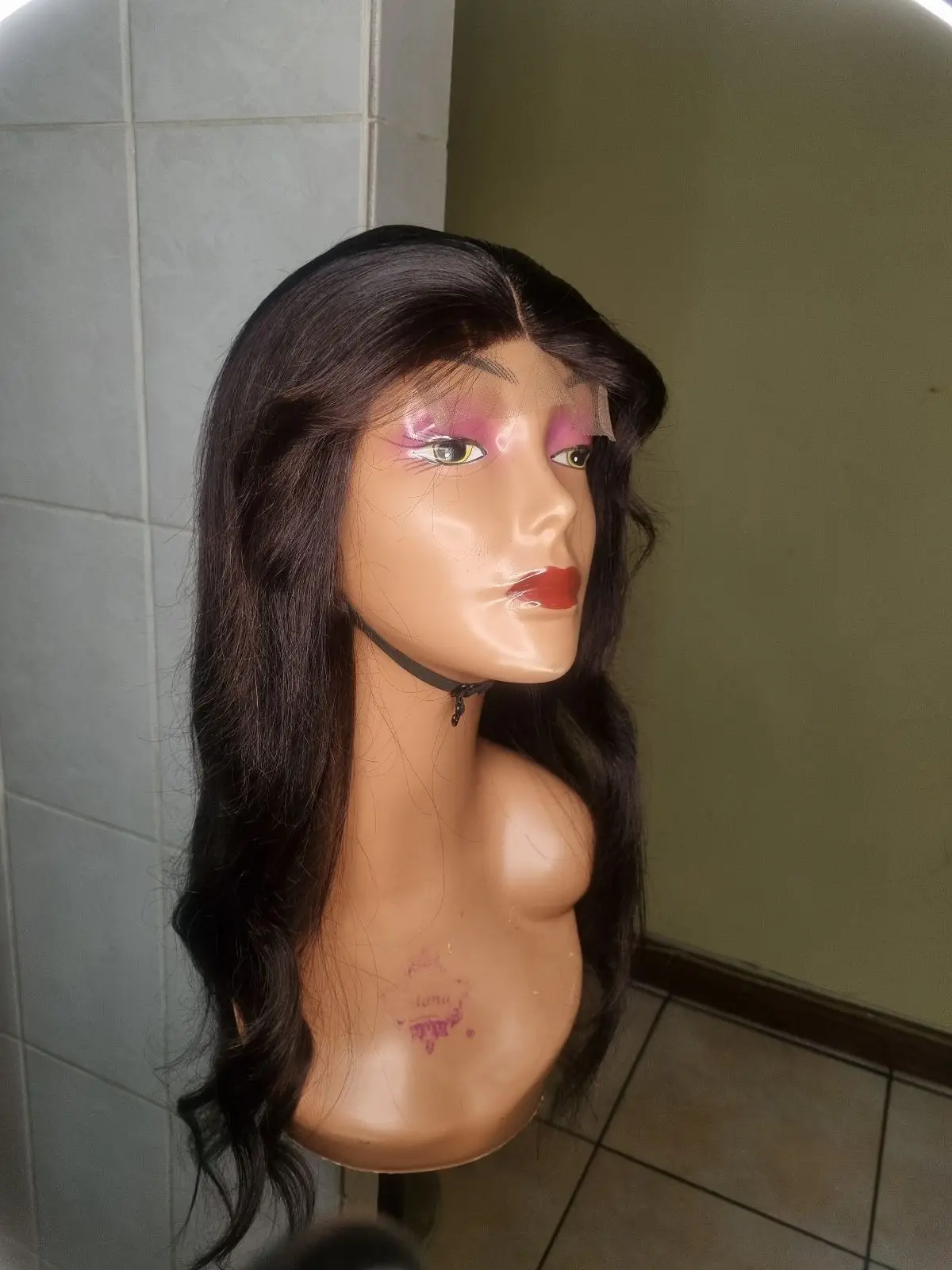 Long Black Lace Front Wig