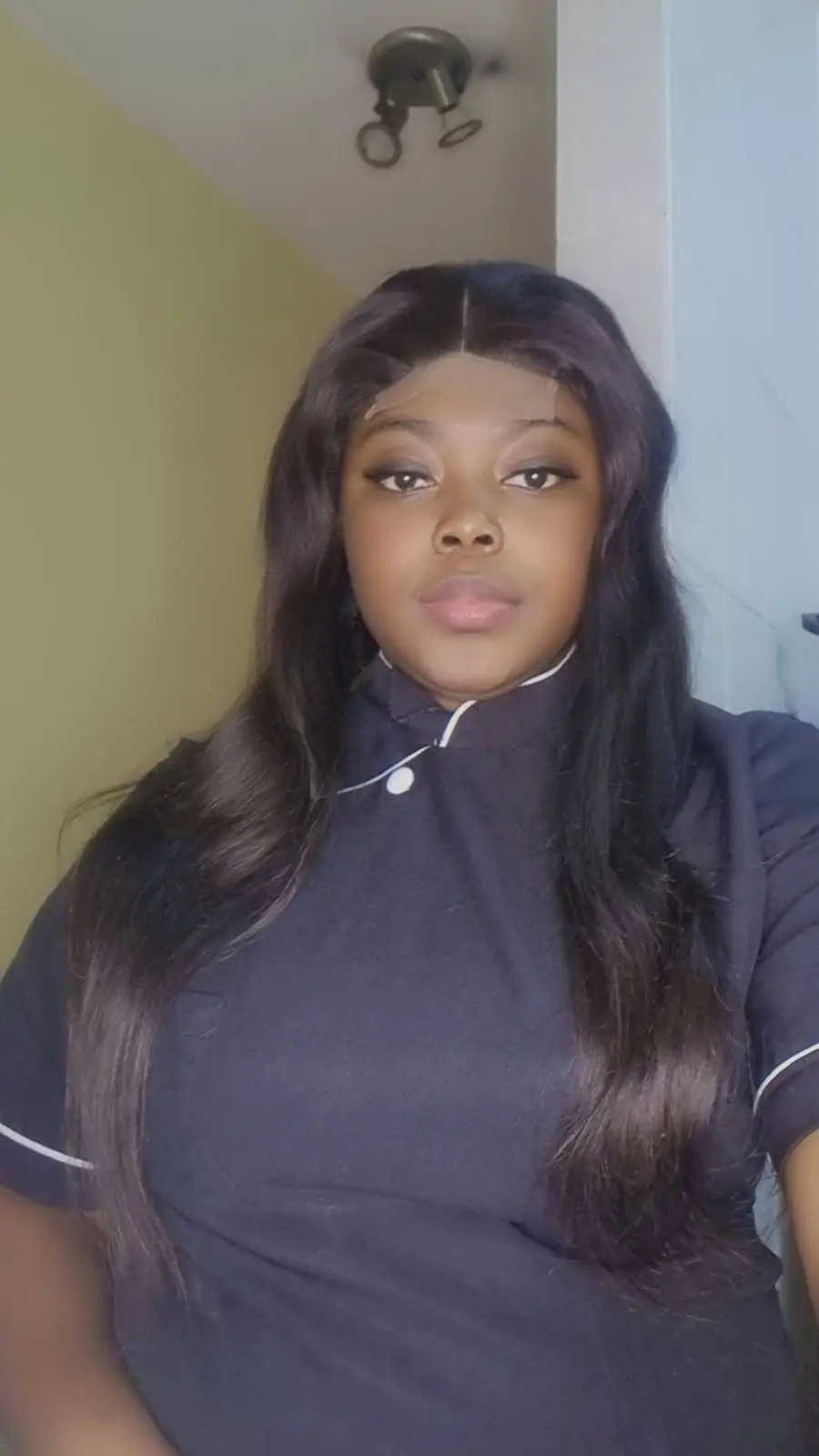 Long Wavy Black Wig