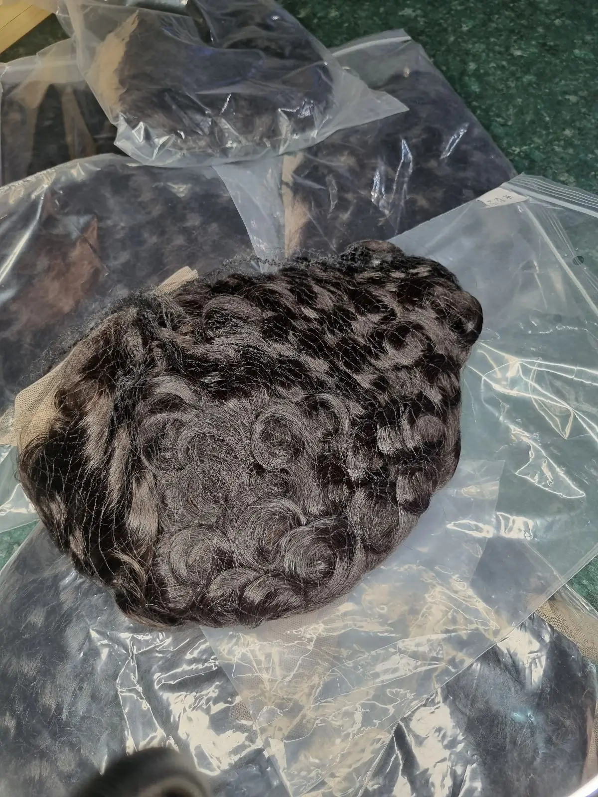 Short Curly Black Wig