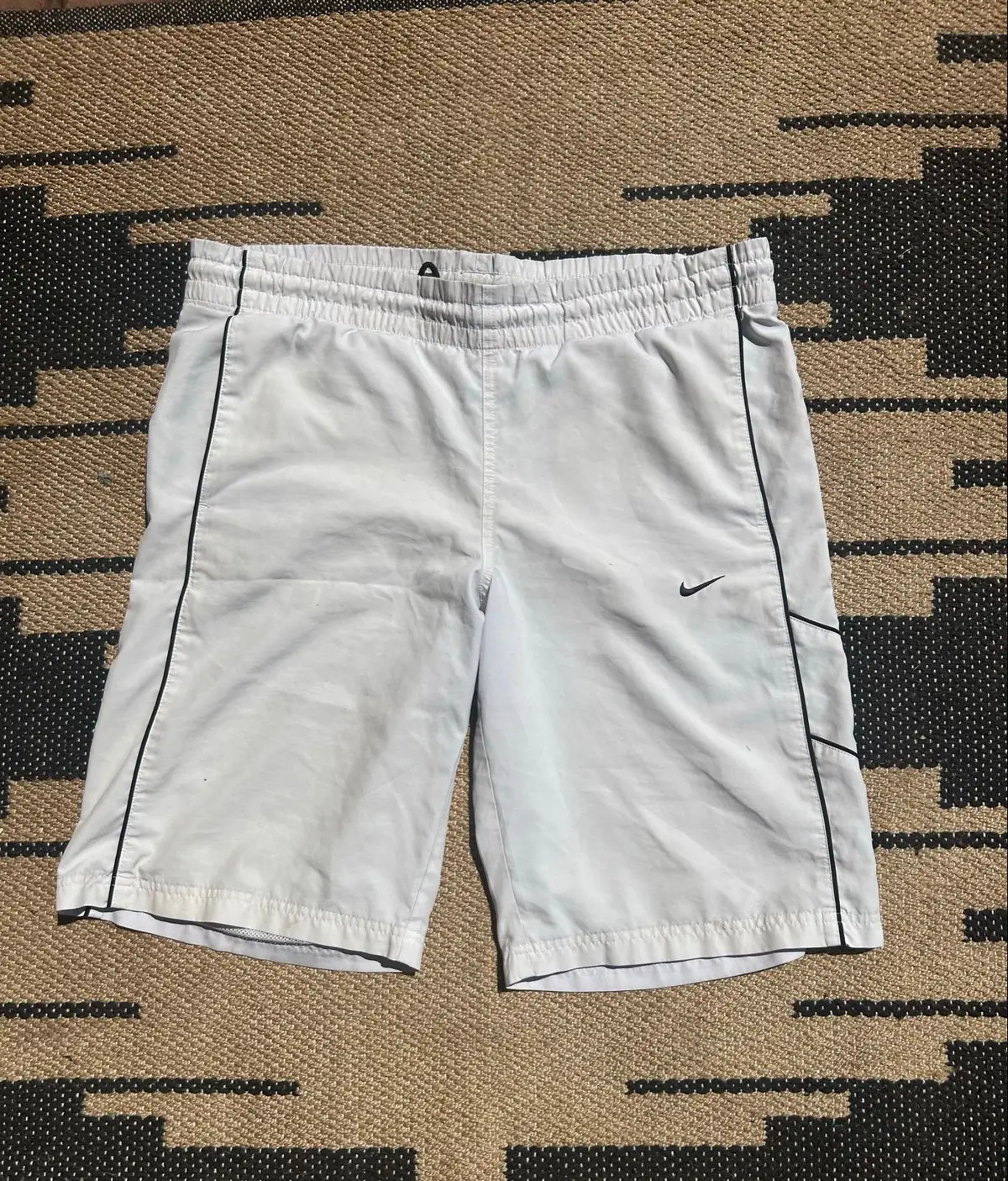 Nike White Athletic Shorts