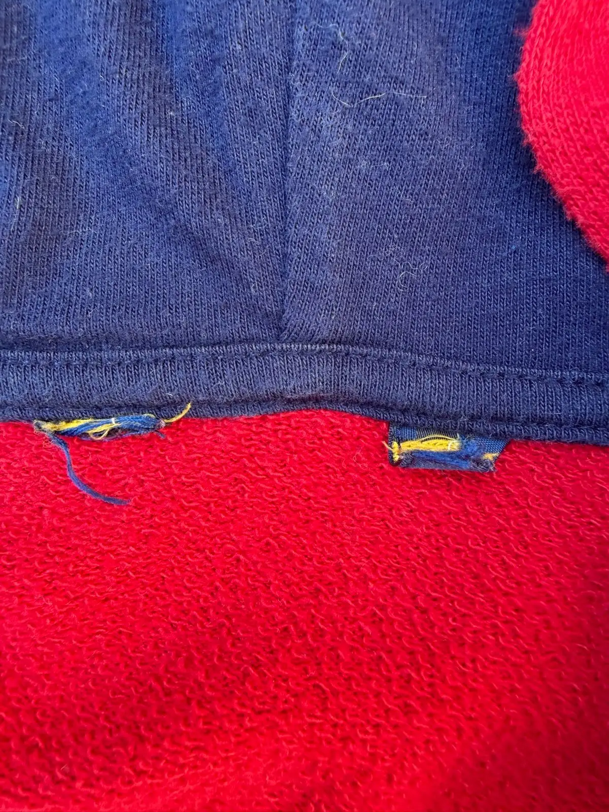 Ralph Lauren Red & Black Zip-Up Hoodie