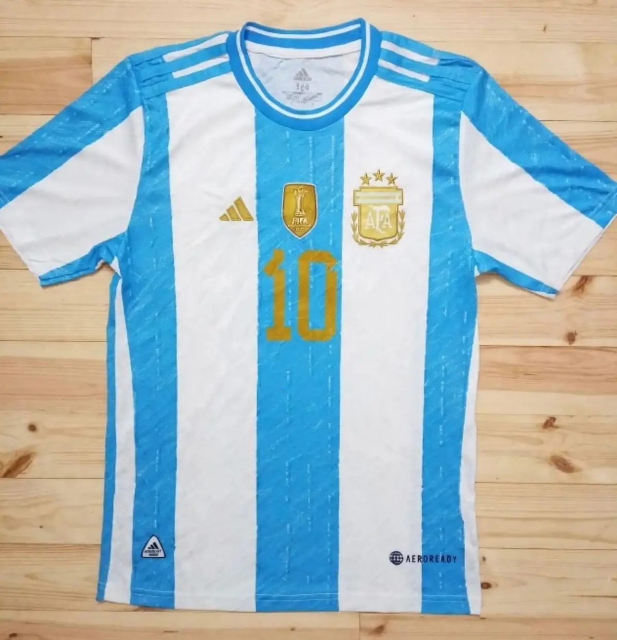 Adidas Argentina Home Jersey 2022 World Champions #10