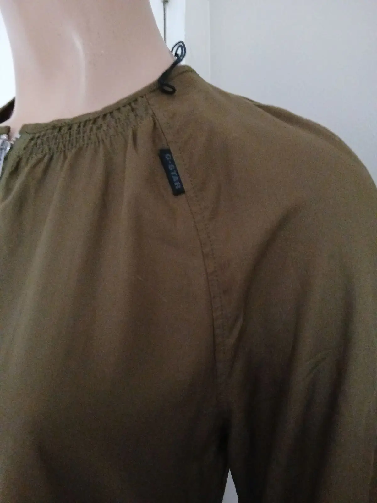 G-Star RAW Brown Long Sleeve Dress